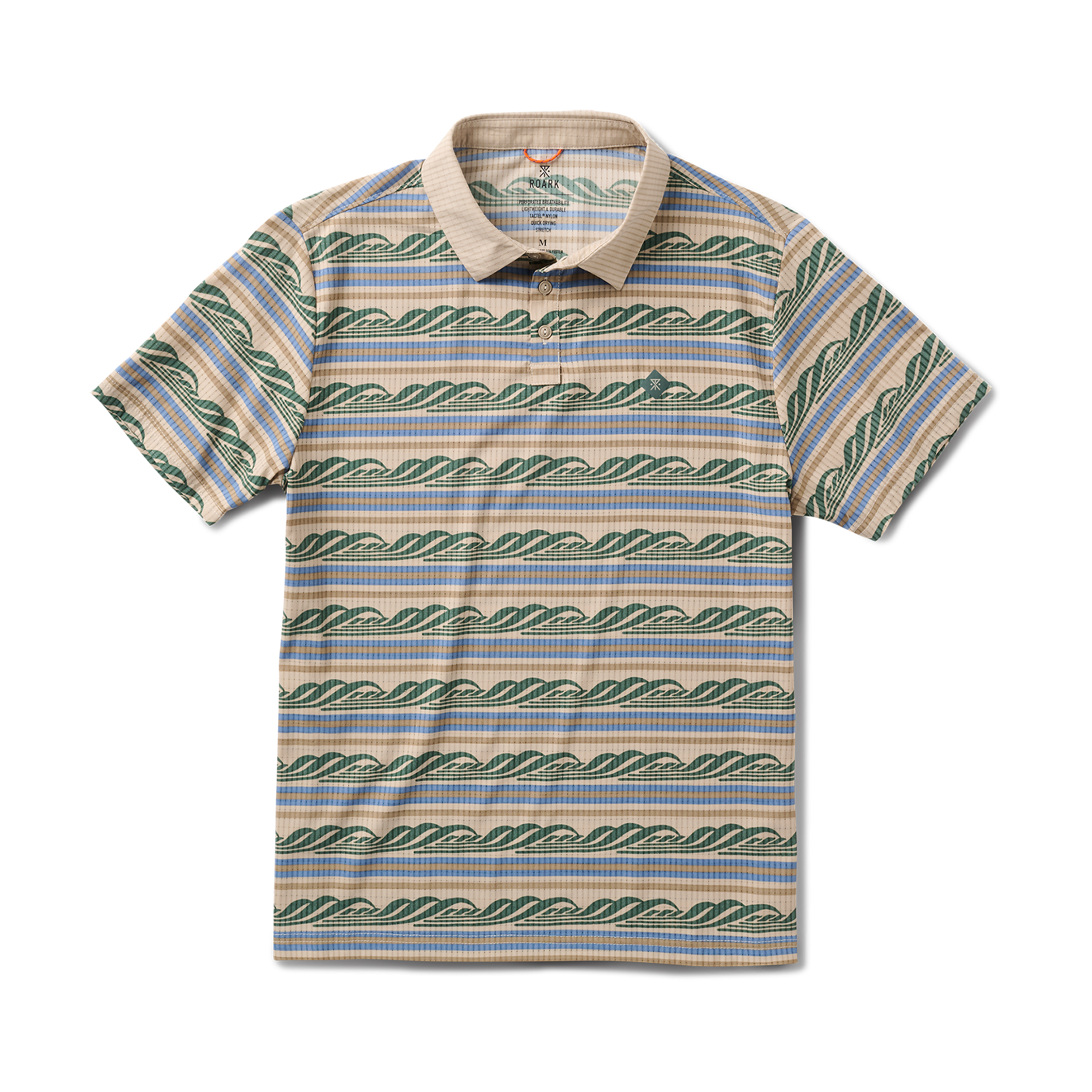 Bless Up Breathable Stretch Polo Shirt - Series – Roark