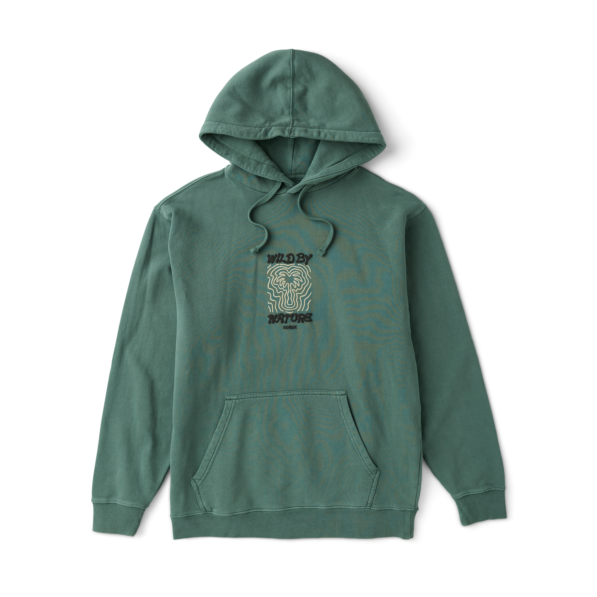 Wild By Nature Hoodie in Slate Green – Roark