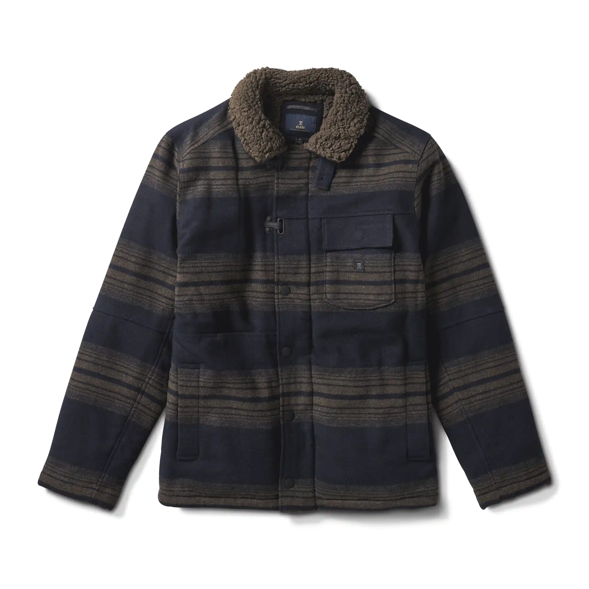 Axeman Jacket - Dark Navy Stripes – Roark