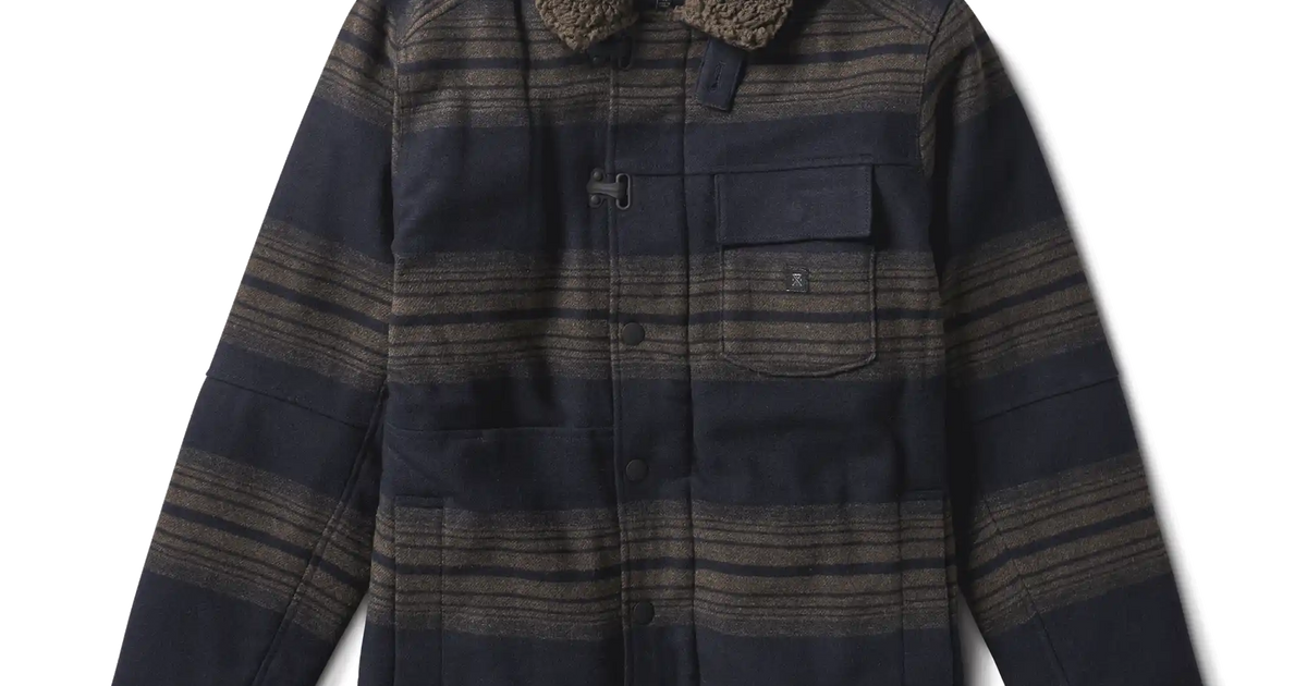 Axeman Jacket - Dark Navy Stripes | Roark