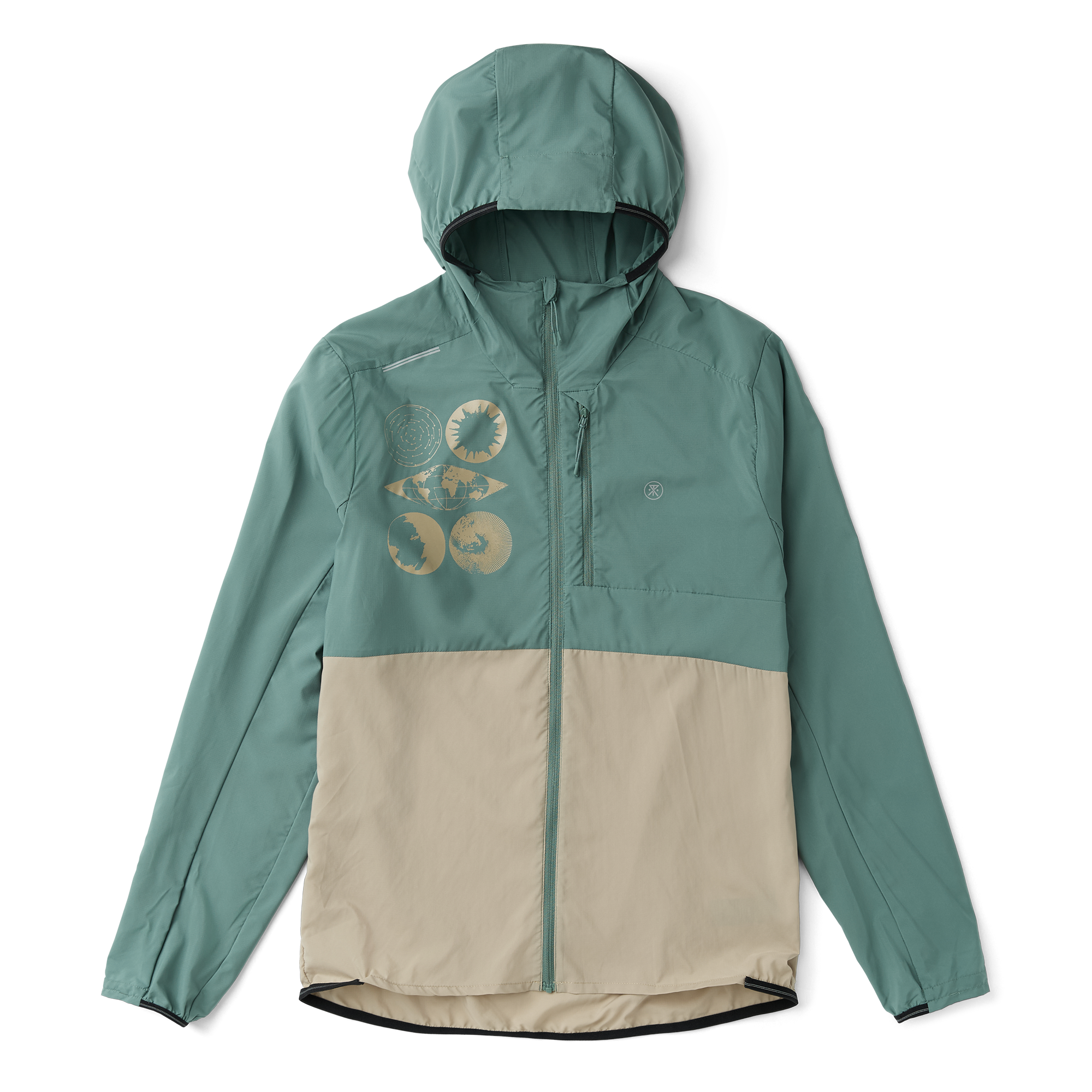 Secondwind 3.0 Jacket in Slate Green/Tan – Roark
