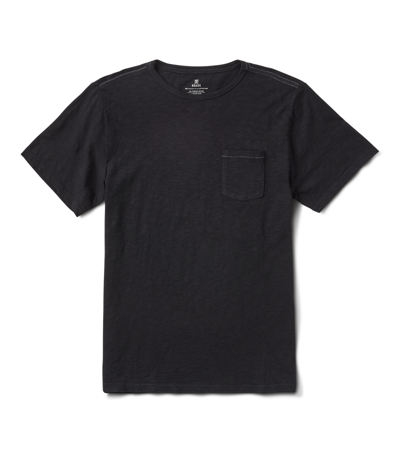 Well Worn Midweight Organic Short Sleeve Tee - Black | Roark