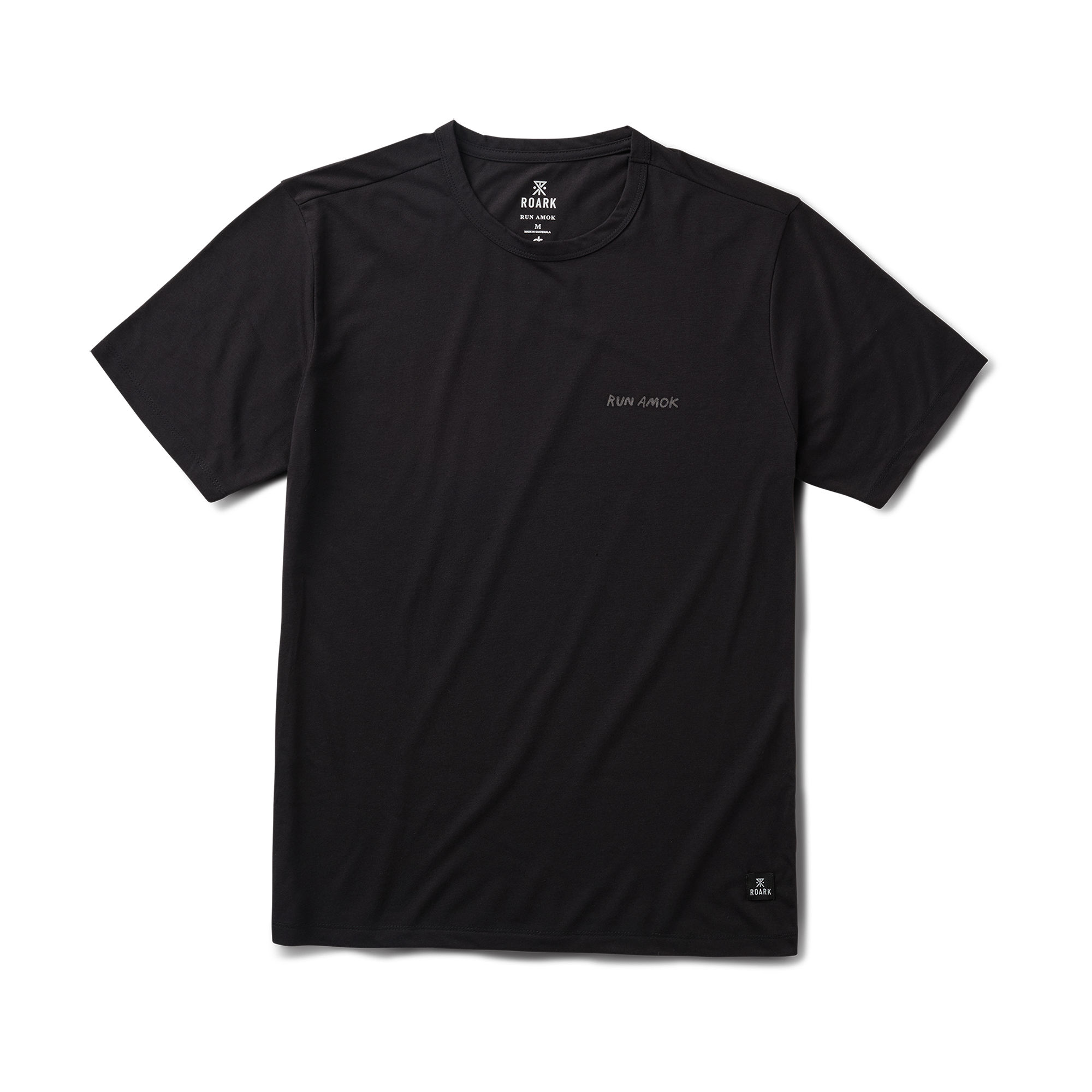 Mathis Active Short Sleeve Tee in Black – Roark