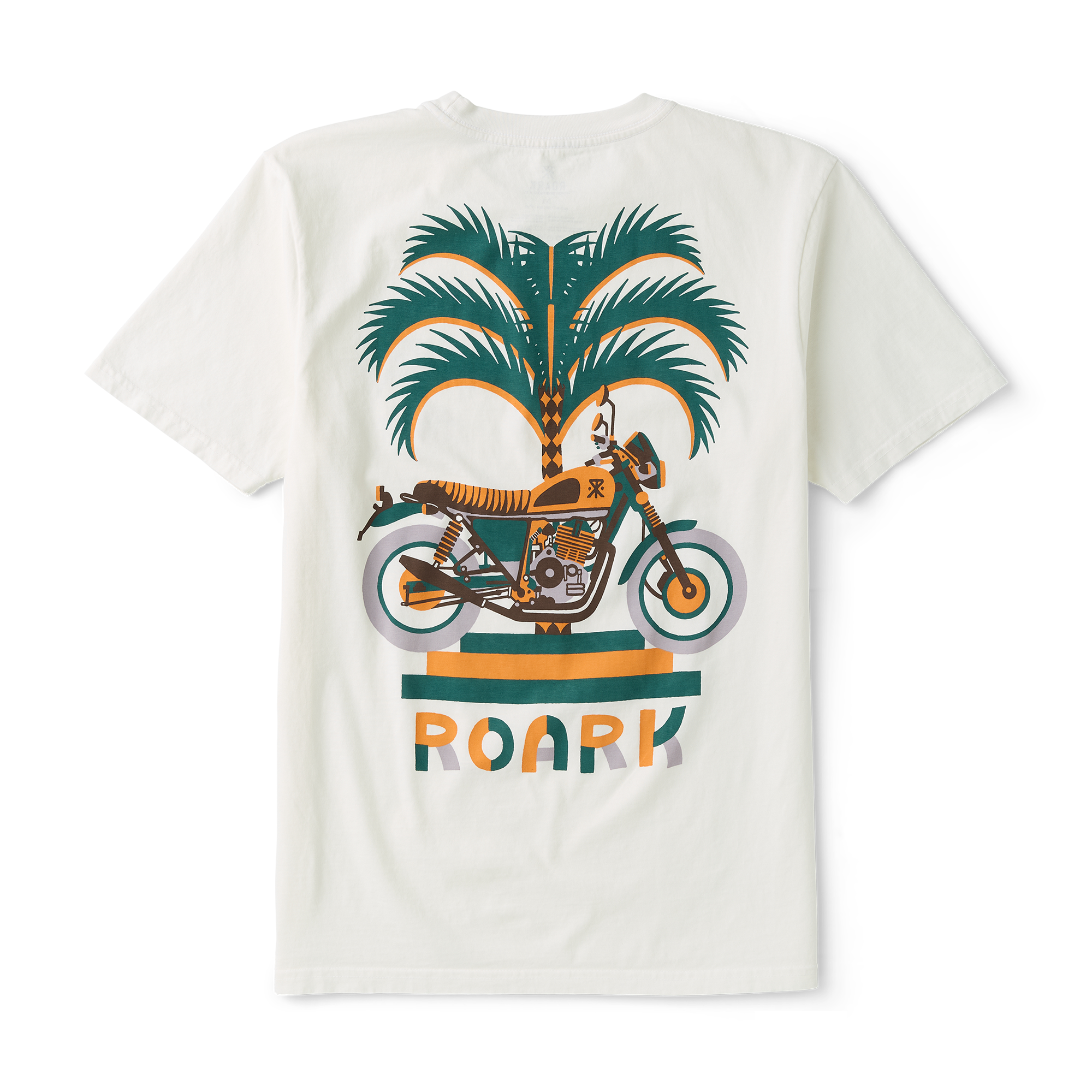 Moto Palm Premium Tee in Off White – Roark