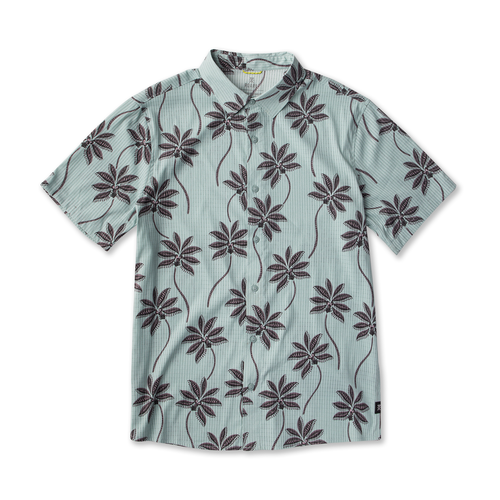 Bless Up Breathable Stretch Shirt in Hazy Blue – Roark