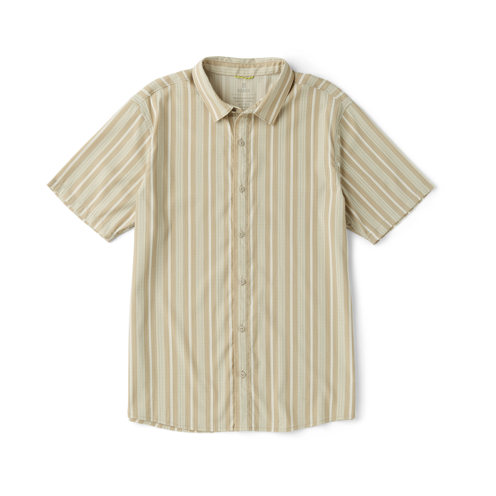 大人気 ROARK ロアーク シャツ BLESS UP COMFORT FIT Bless Up Breathable Stretch Shirt in Beige – Roark