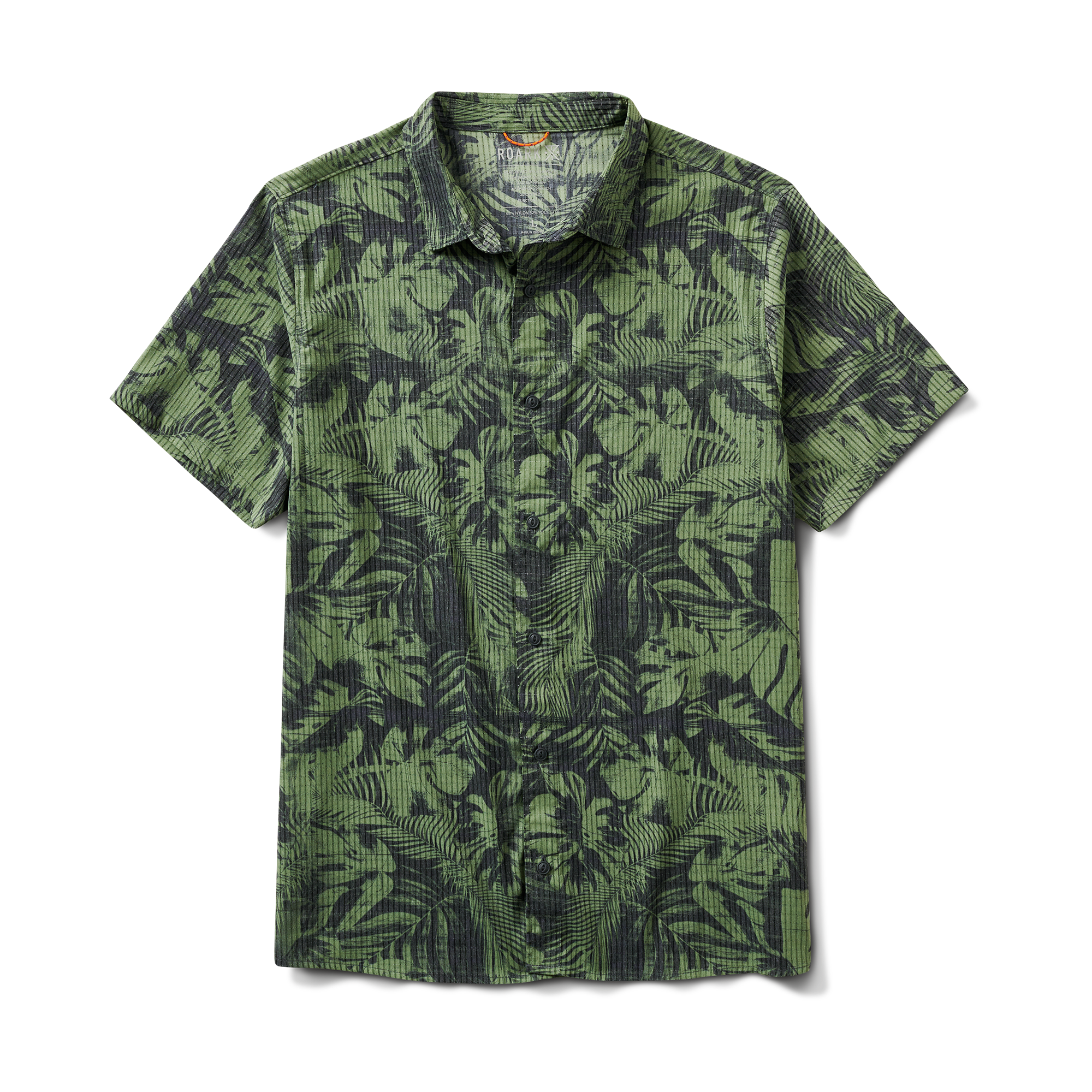 Bless Up Breathable Stretch Shirt - Jungle Green Print – Roark