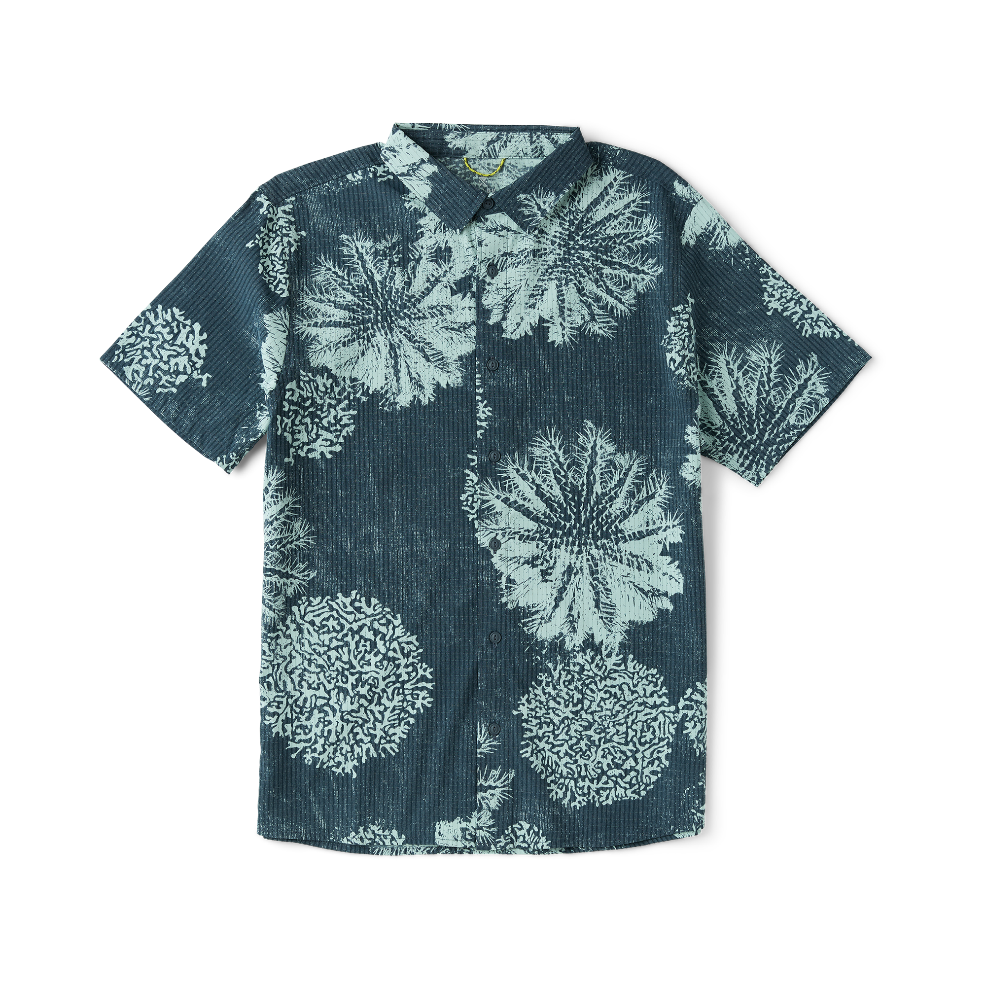 Bless Up Button Up Shirt in Navy Pukpulko – Roark