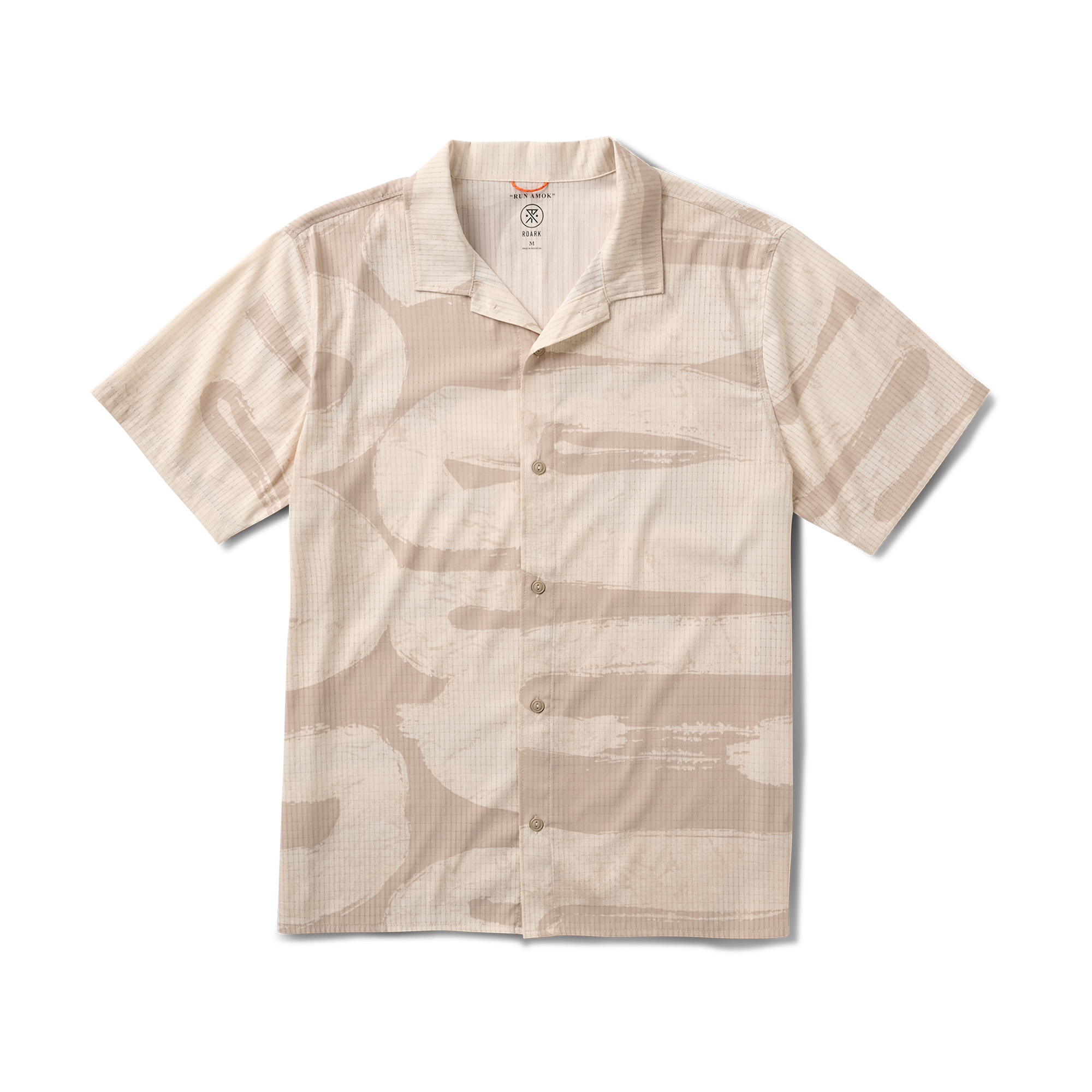 Bless Up Trail Button Up Shirt in Fossil – Roark