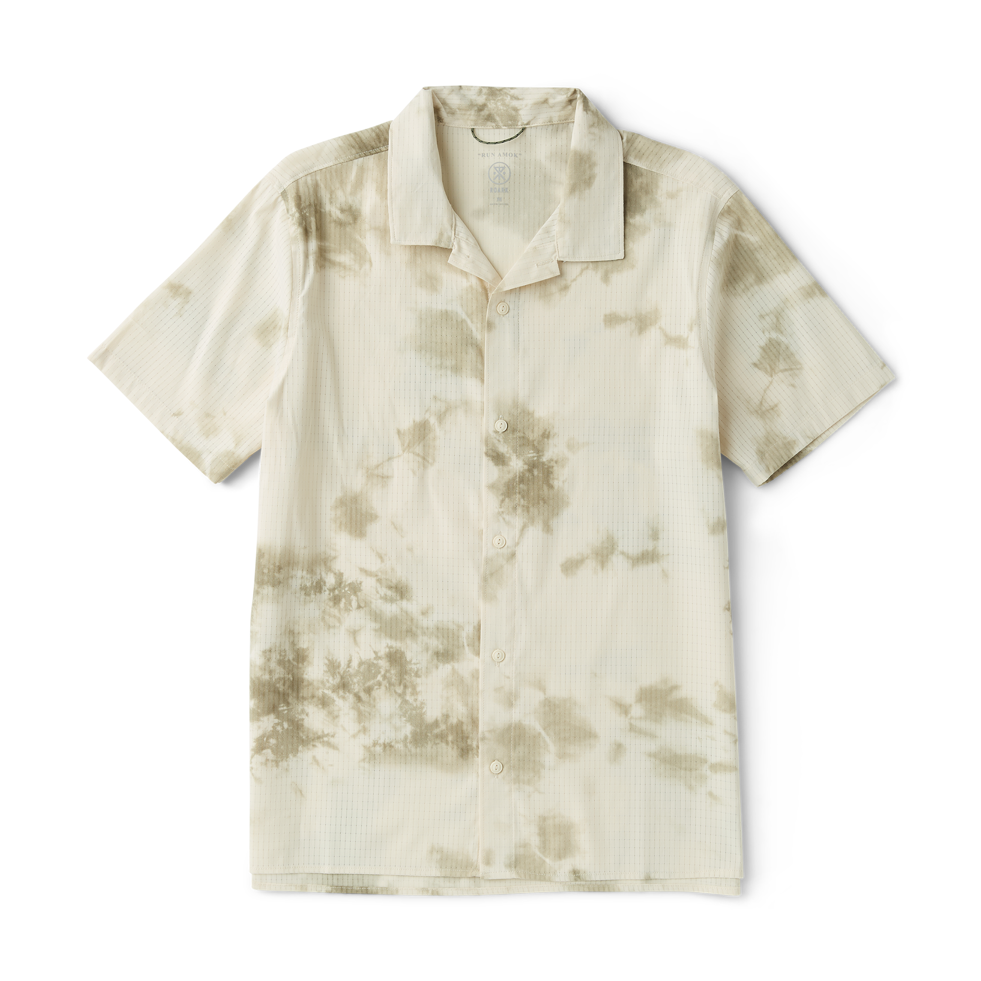 Bless Up Trail Button Up Shirt in Ivory Crystal Wash – Roark
