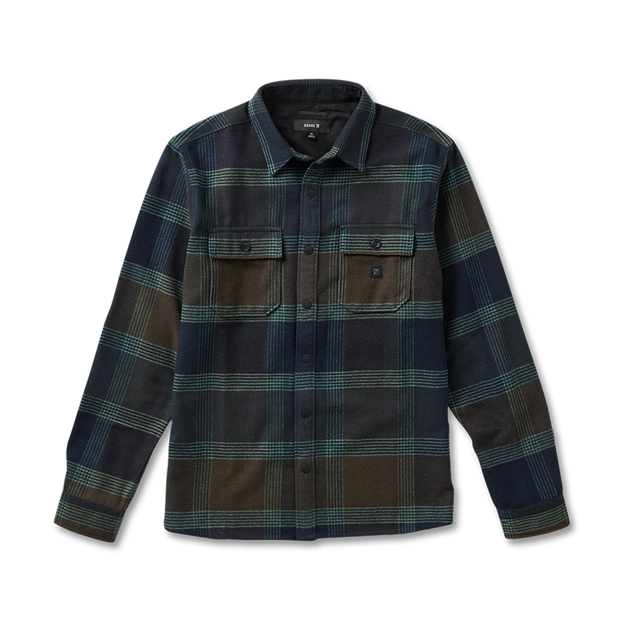 スノーボード Nomadic NY FLANEL SHIRT Nordsman Flannel in Deep Navy – Roark
