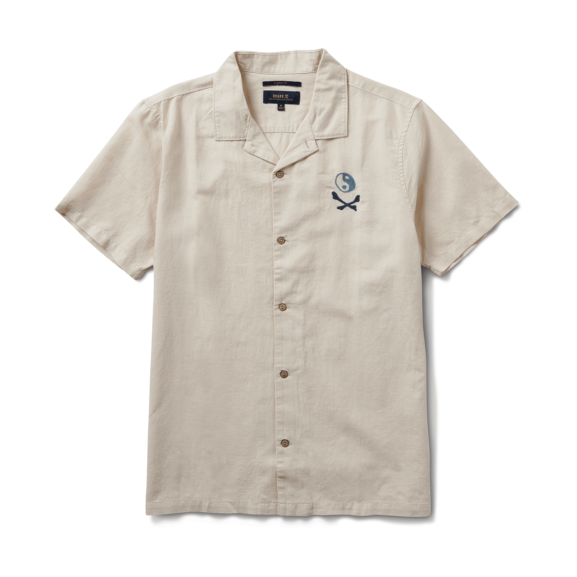 Gonzo Camp Collar Shirt - Bone Kampai