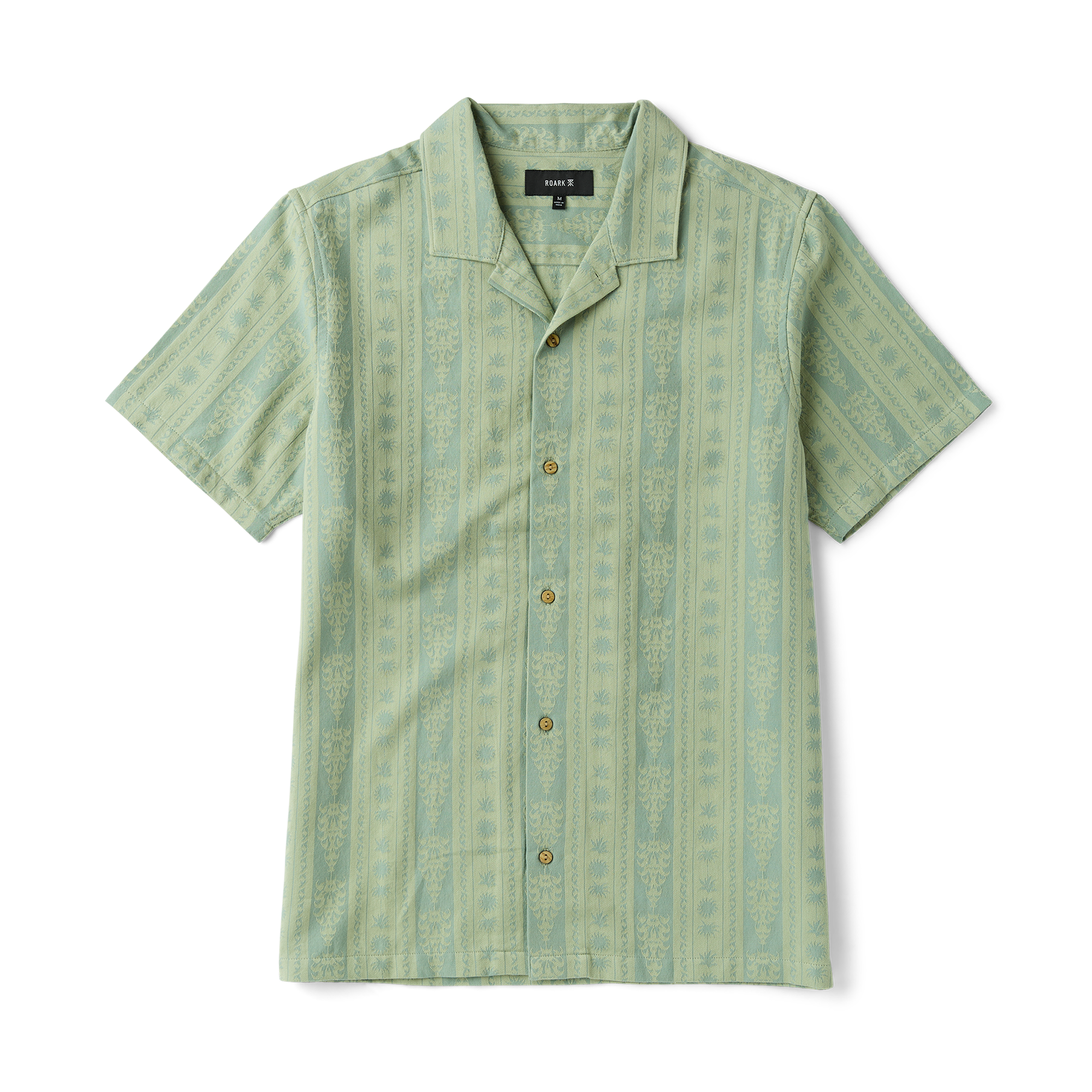 Gonzo Short Sleeve Button Up Shirt in Dusty Green – Roark