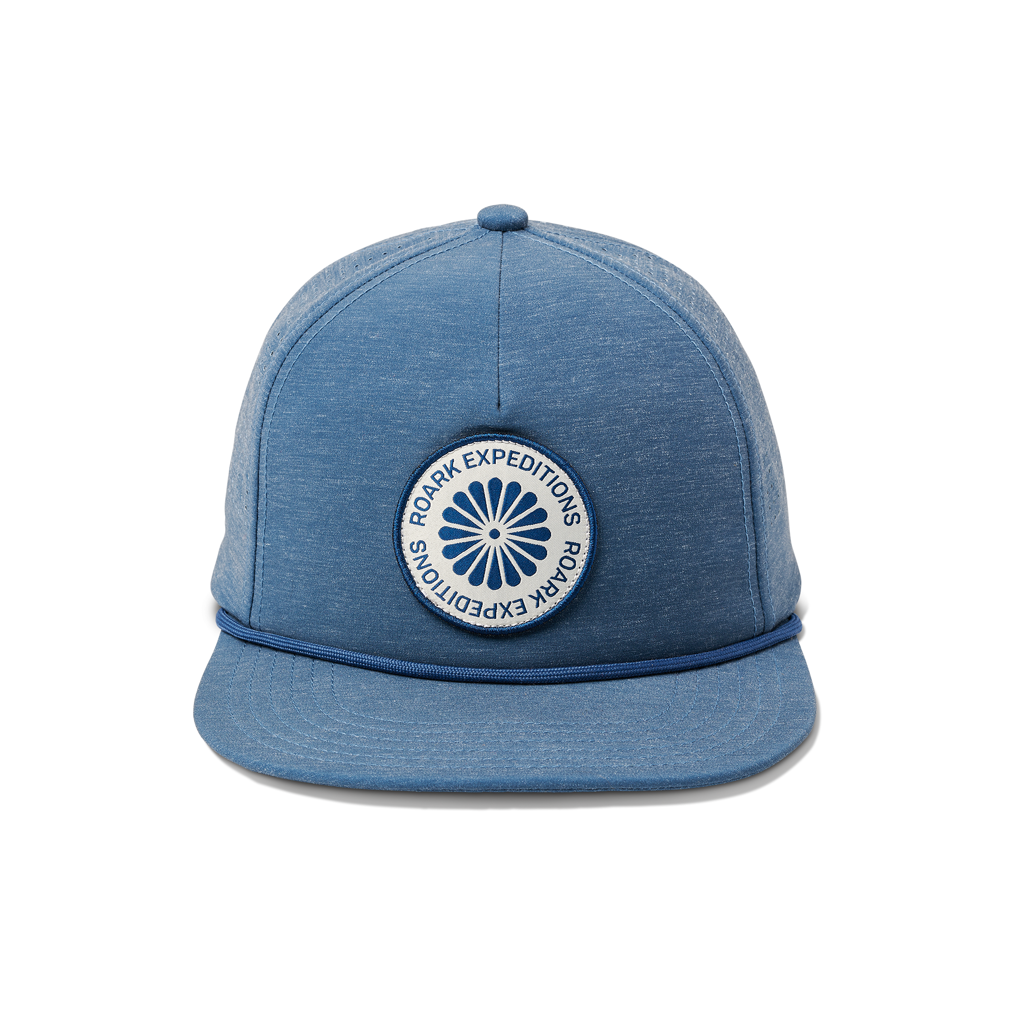 Explorer Hybrid Strapback Hat - Deep Blue