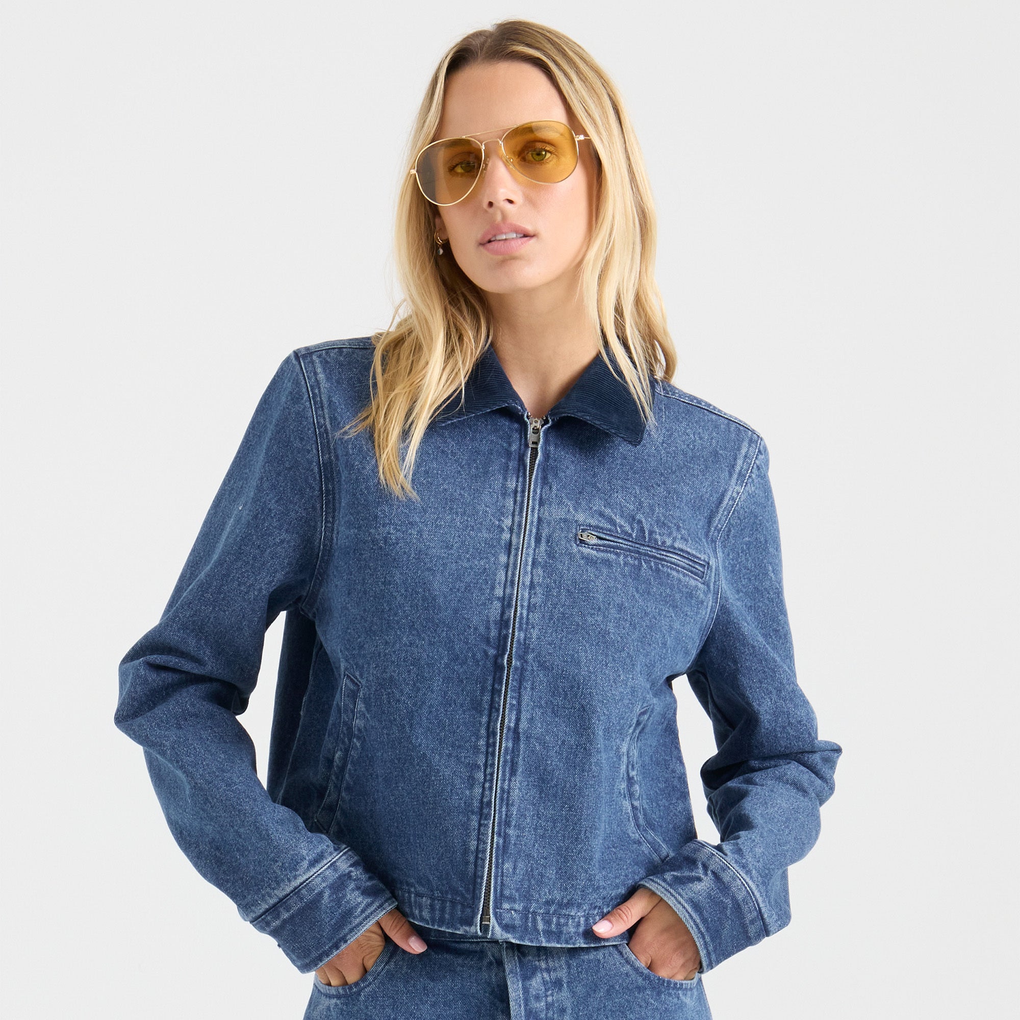 HWY 1 Jacket in Vintage Blue – Roark