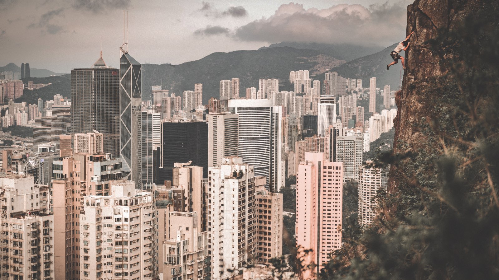 Foreign Lines Above The Skyline