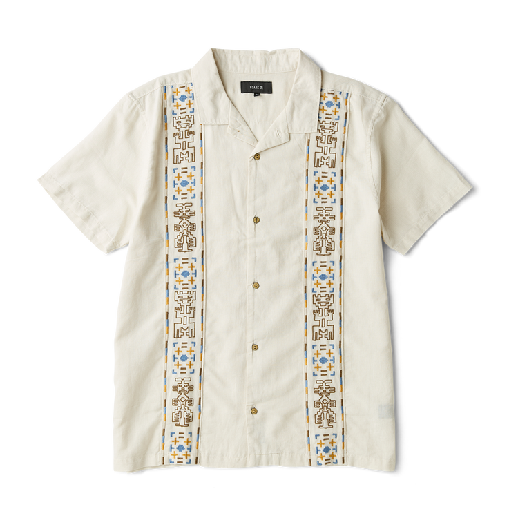 Gonzo Camp Button Up Shirt in Ivory – Roark