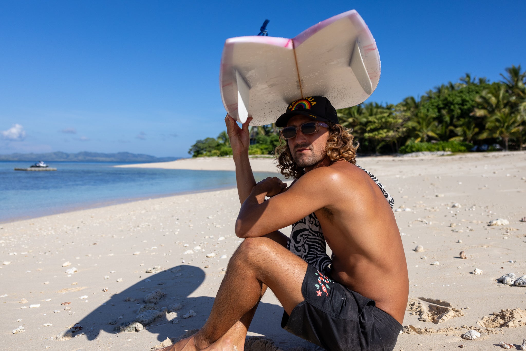 Chiller 17" Boardshorts - Light Blue | Roark