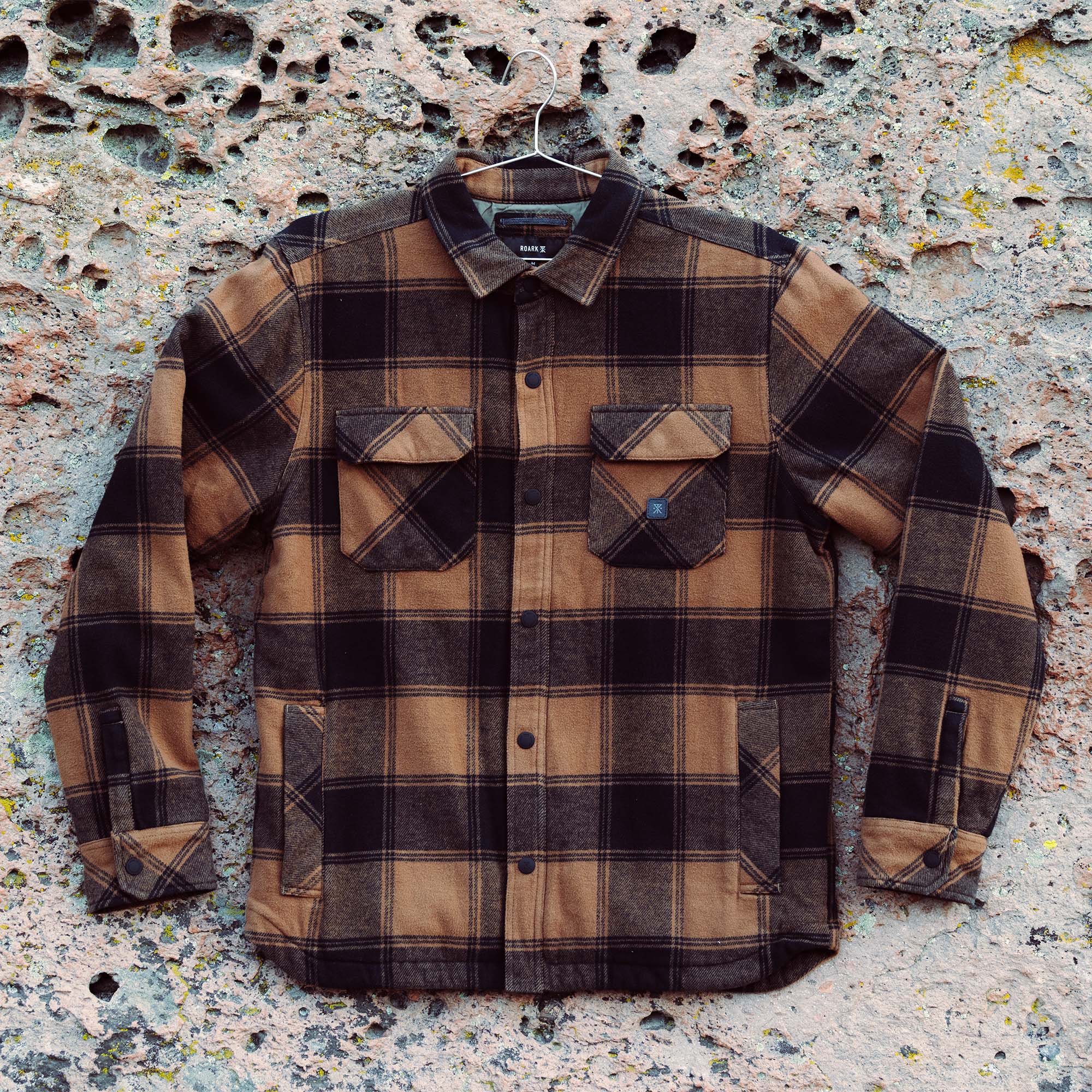 Backwoods Overshirt Jacket in Black – Roark