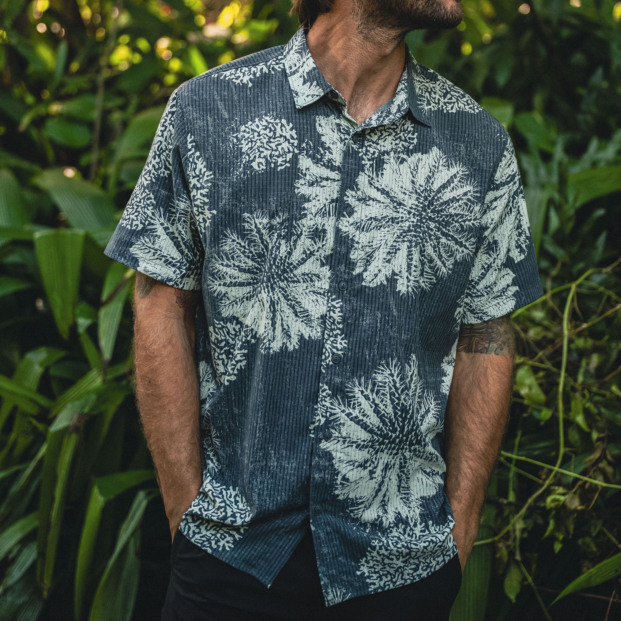 Bless Up Button Up Shirt in Dusty Green – Roark