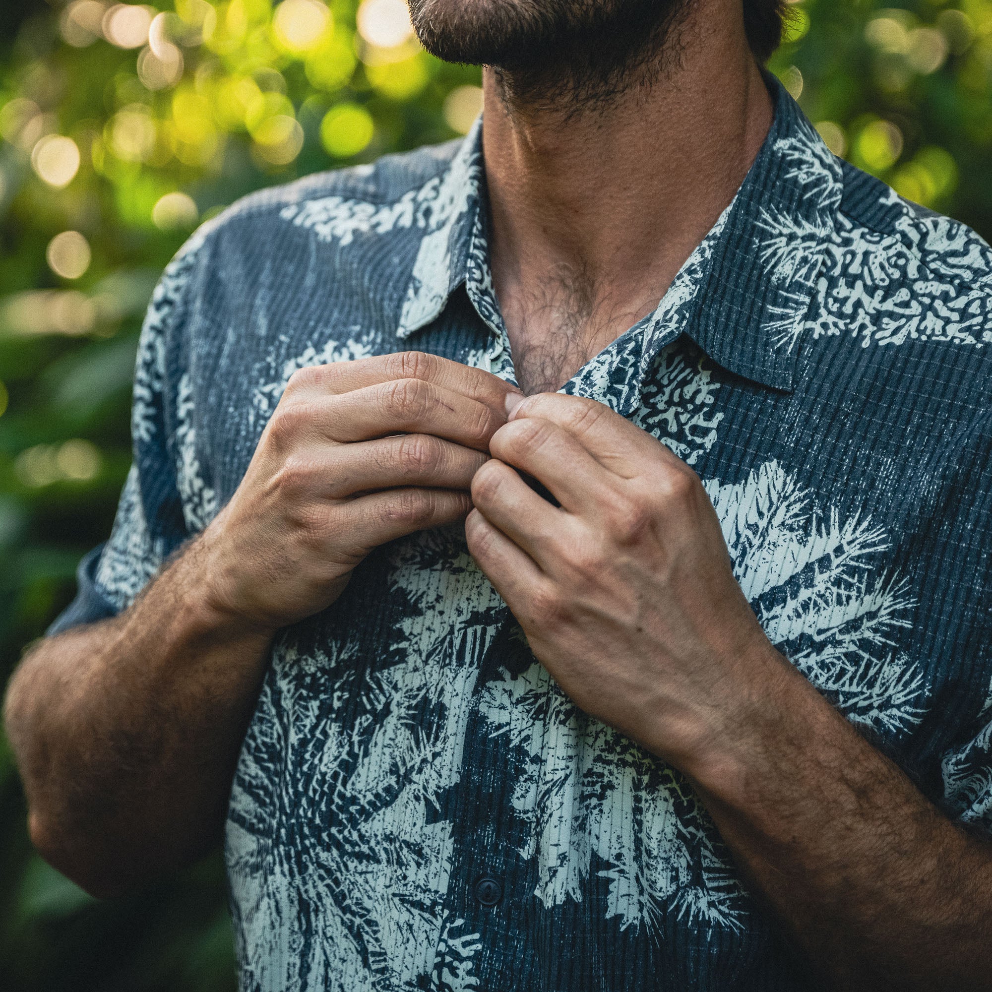 Bless Up Button Up Shirt in Dusty Green – Roark