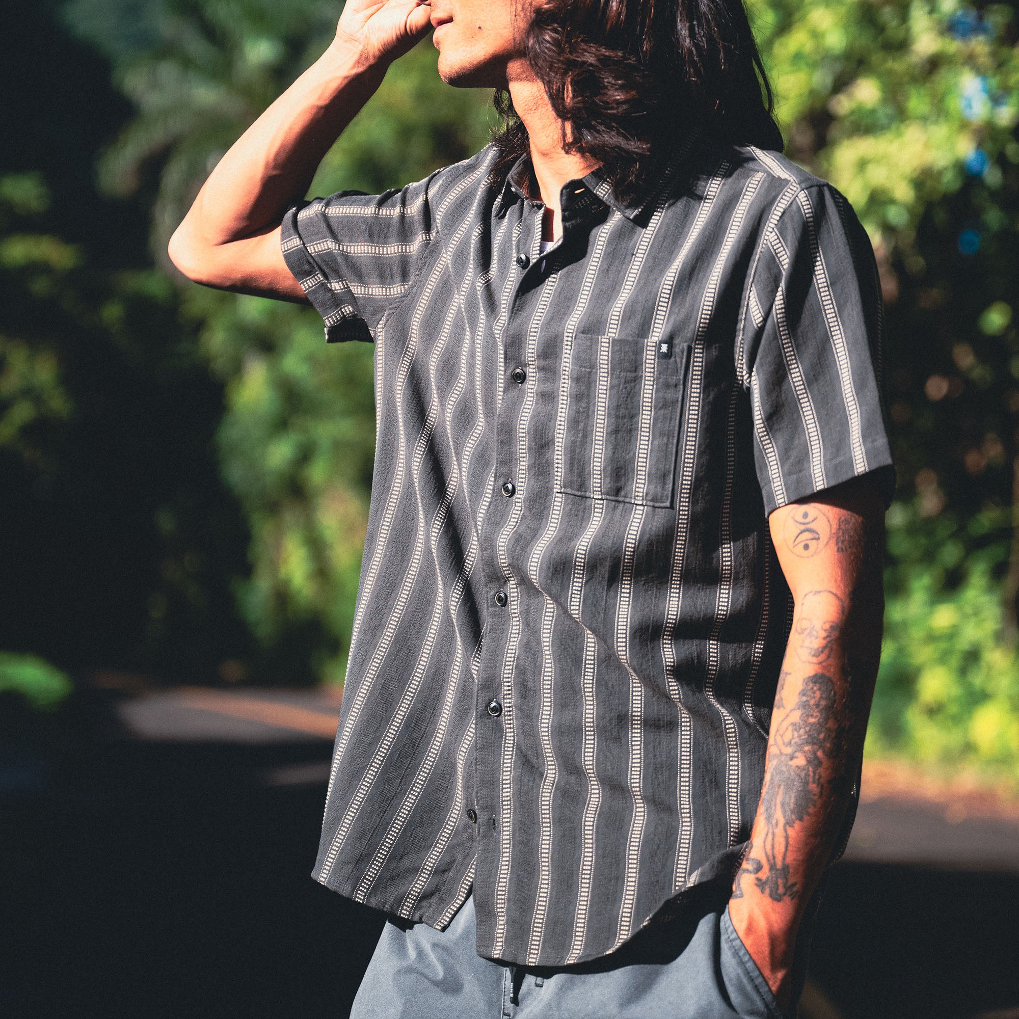 Crosswinds Button Up Shirt in Neptune – Roark