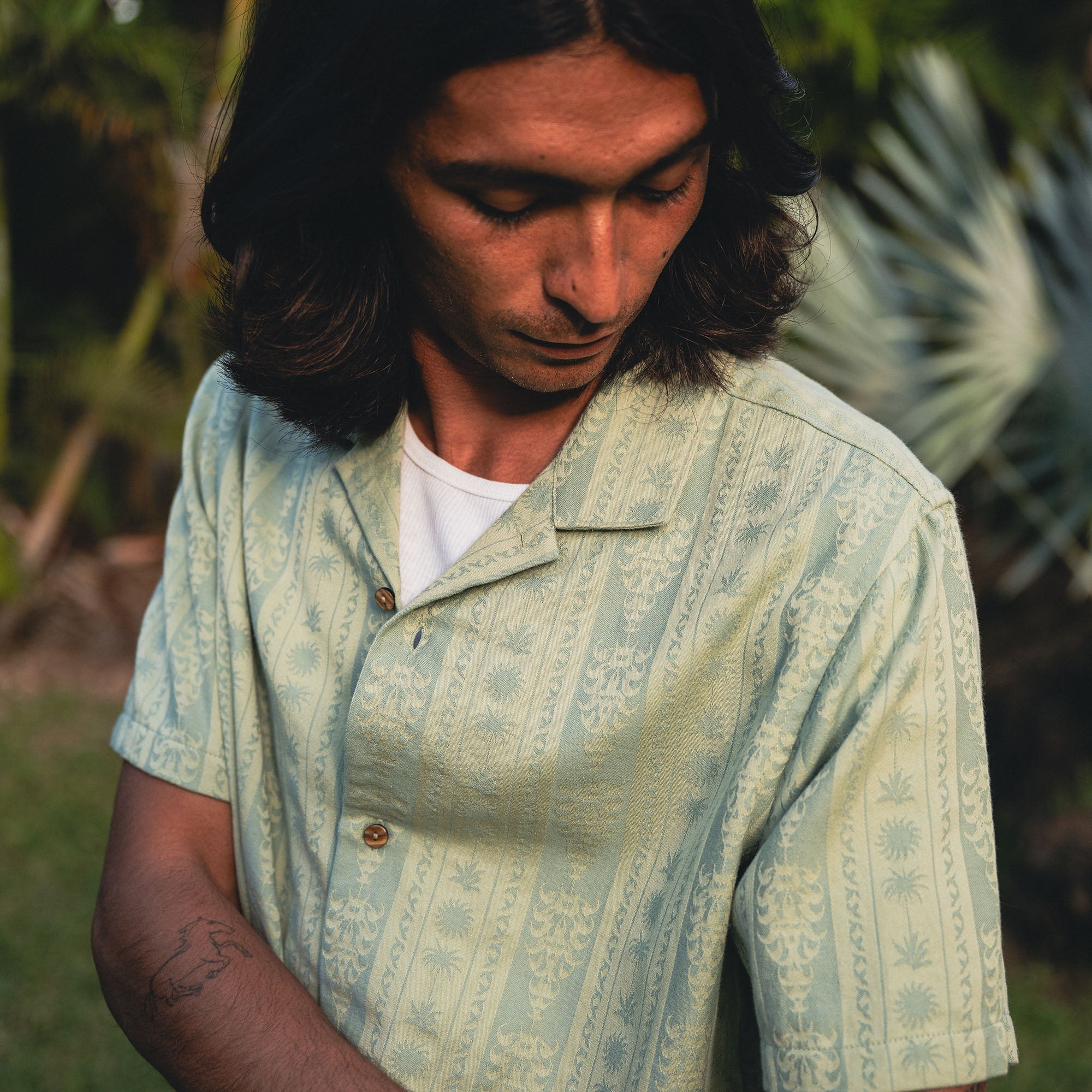 Gonzo Short Sleeve Button Up Shirt in Dark Navy – Roark
