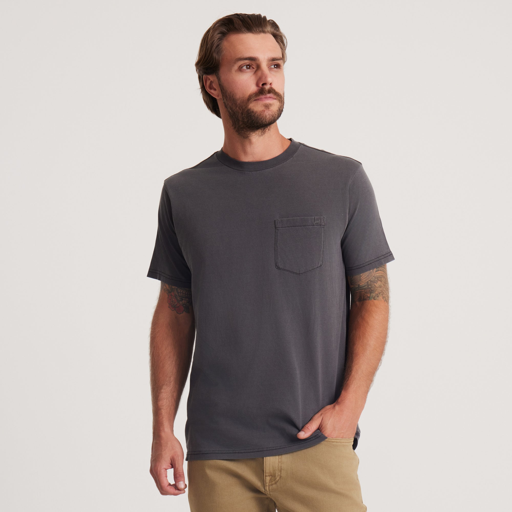 Made To Fade Short Sleeve Tee - Washed Black | Roark