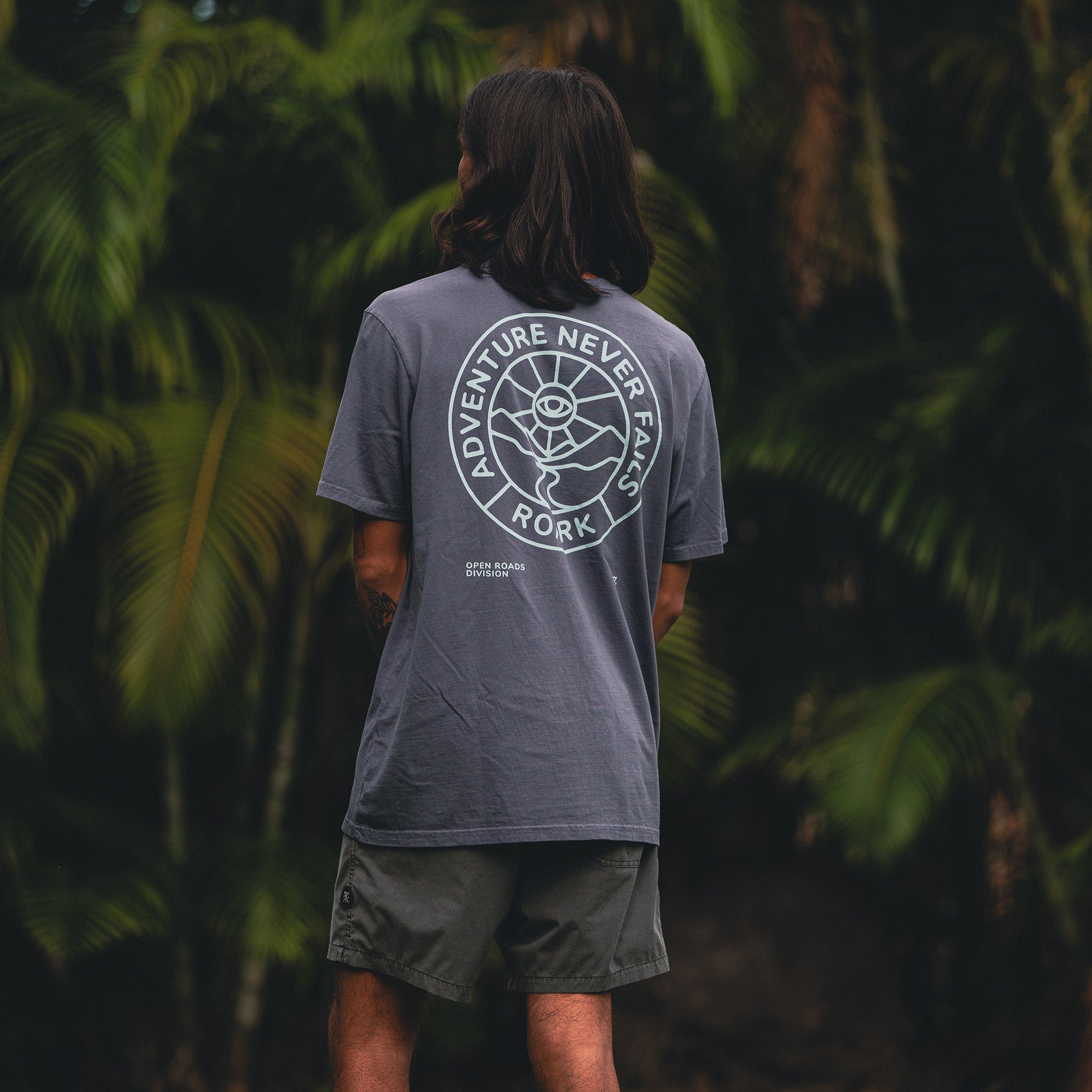 Active adventure shirt from Roark's premium collection, designed for style and performance in outdoor settings.
