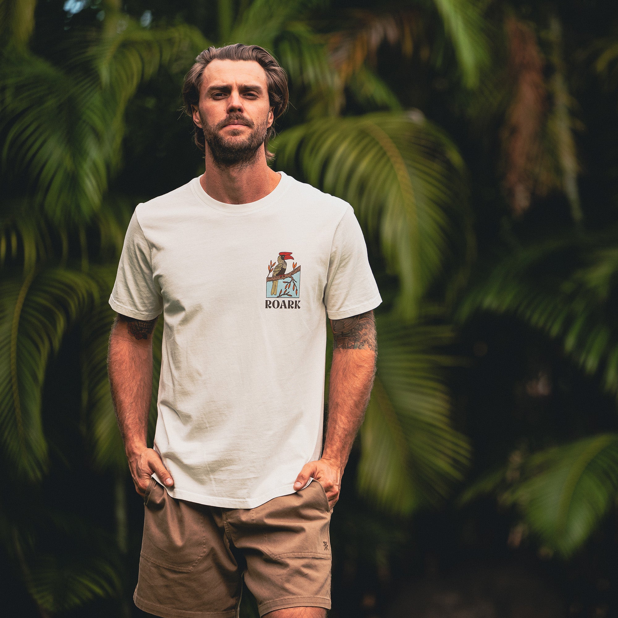 Enjoy Premium Tee in Slate Green – Roark