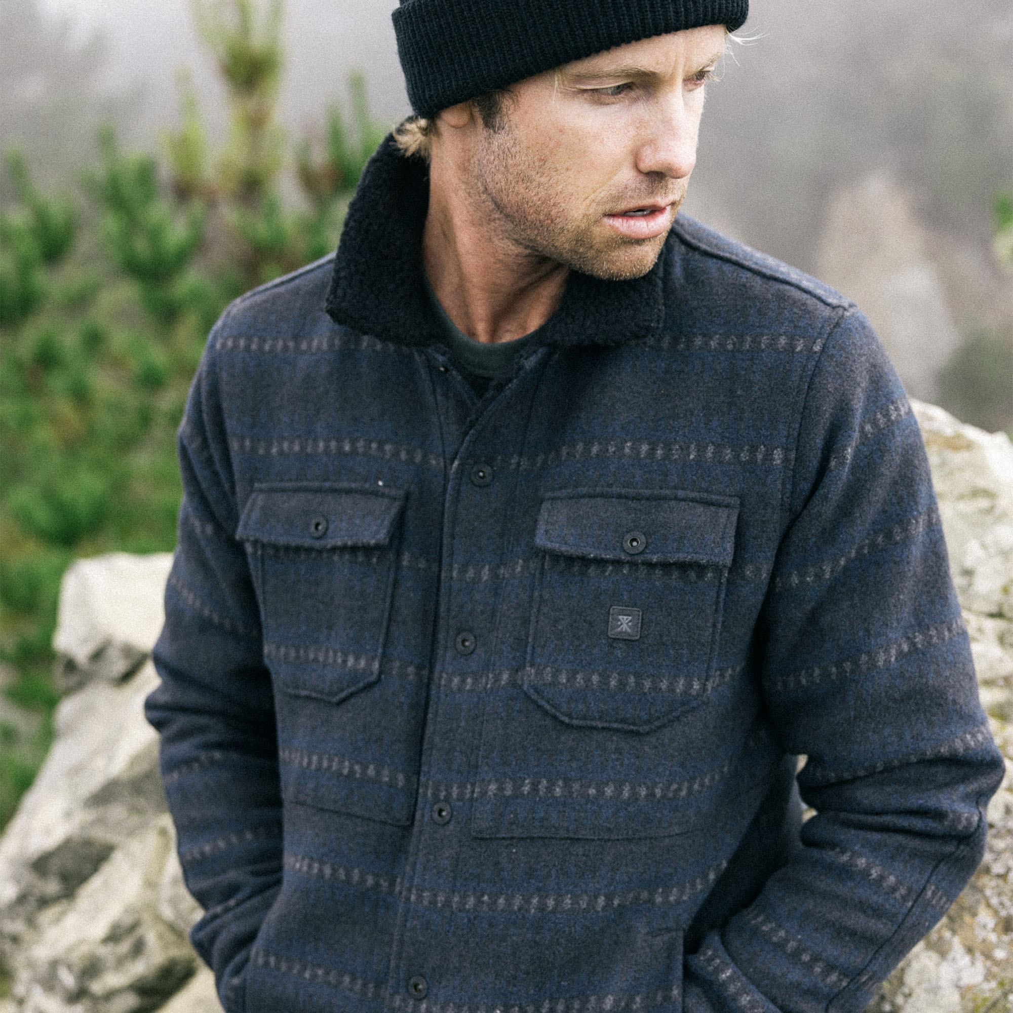 Woolen Hebrides jacket for adventure travel, showcasing quality and warmth, ideal for outdoor exploration.