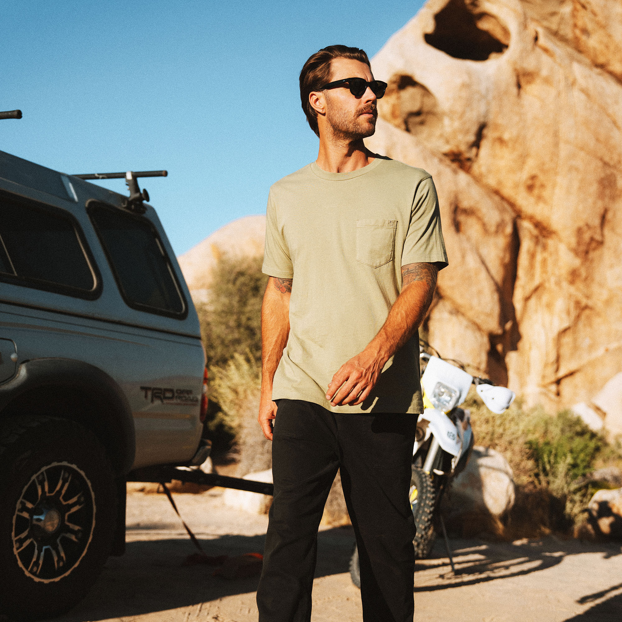 Made To Fade Short Sleeve Tee - Washed Black | Roark