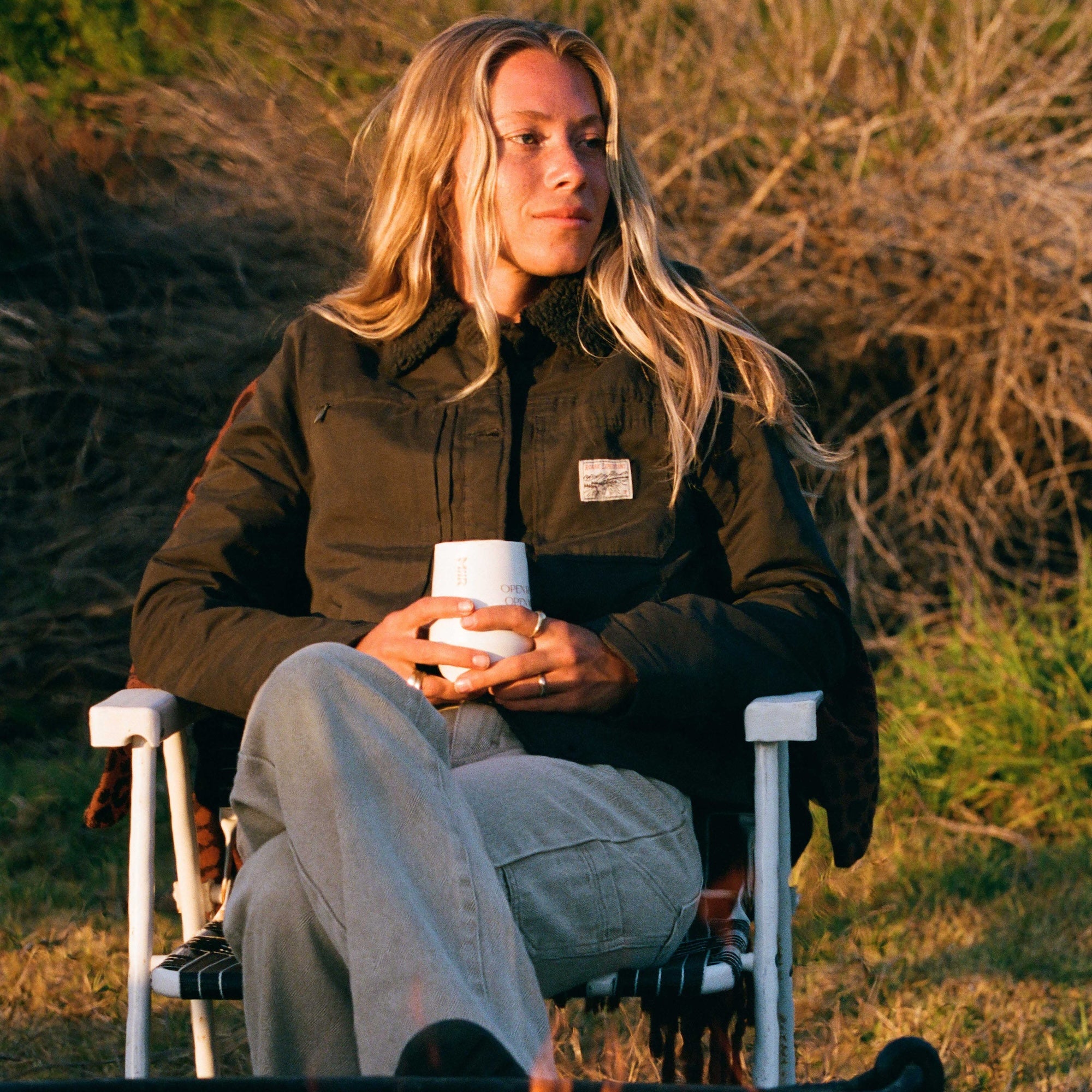 Roark Men's "Open Roads" jacket, a stylish and functional choice for any adventure.