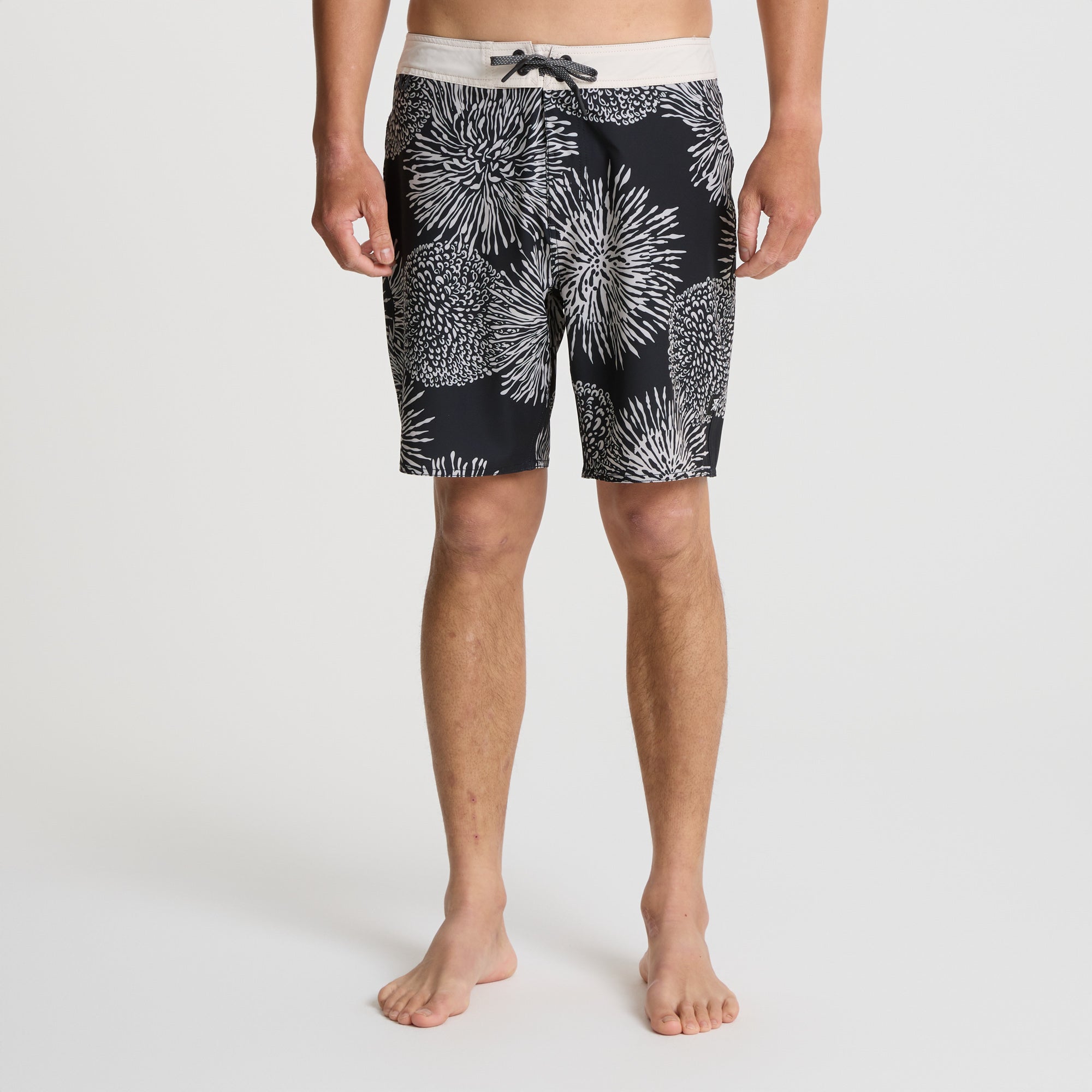 Passage Boardshorts in Black Floral – Roark