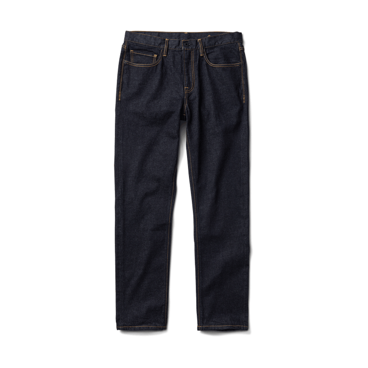 HWY 128 12.5oz Straight Fit Kaihara Denim Jeans - Raw – Roark