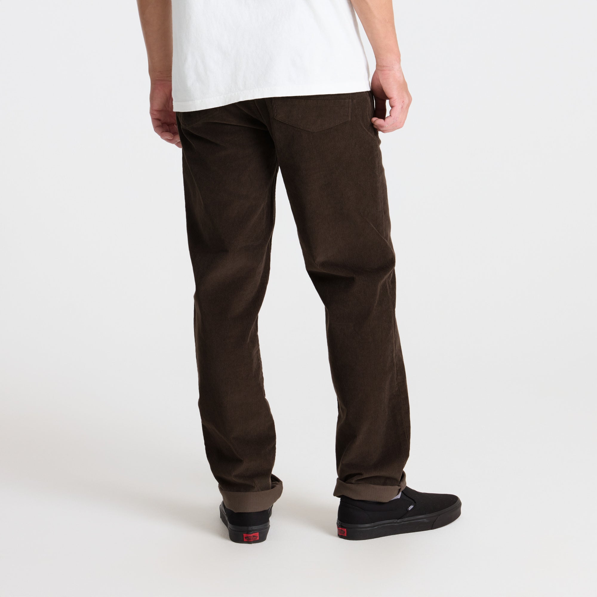 Hwy 128 Cord Denim in Dark Brown – Roark