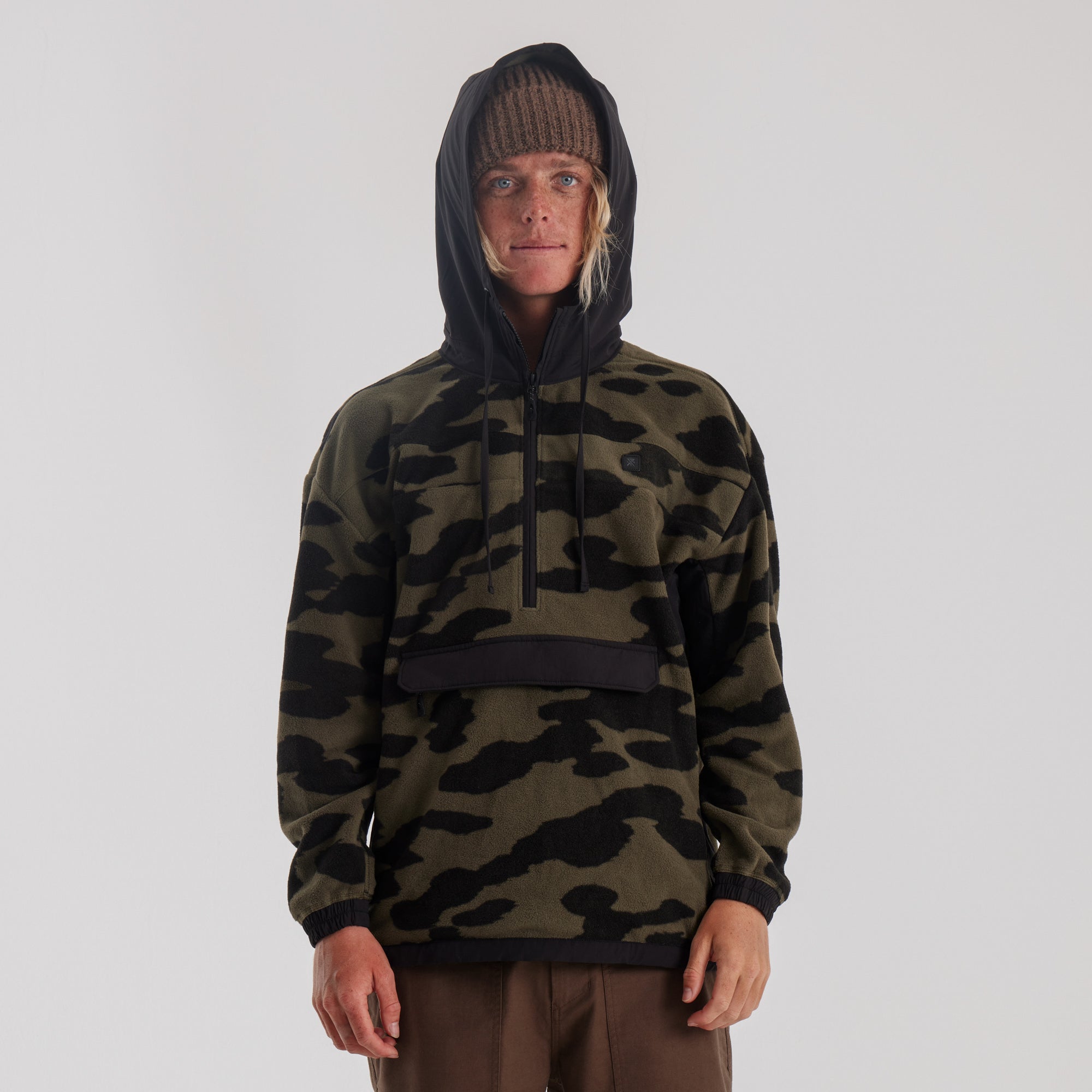 Overland Anorak Hoodie - Dark Military | Roark