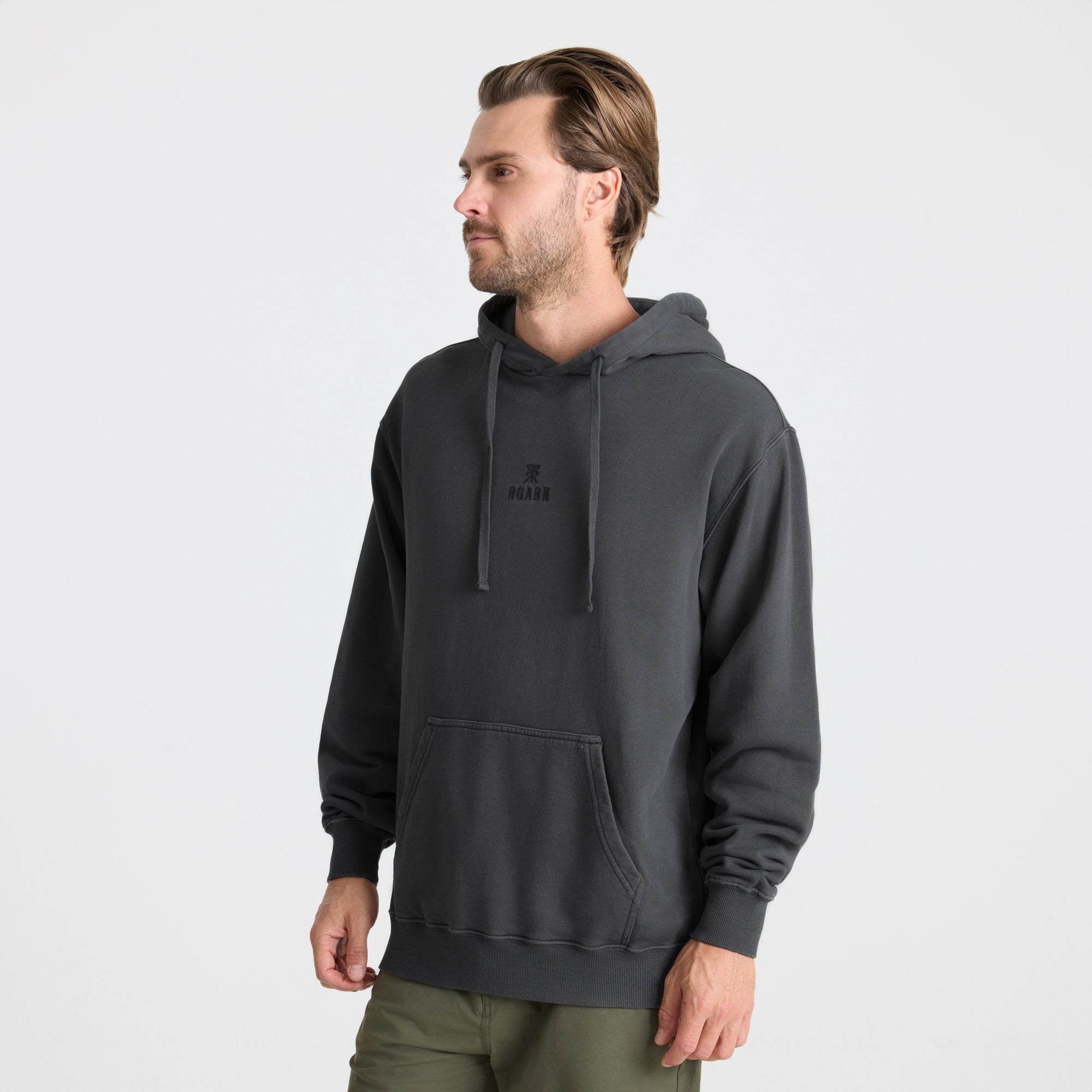 Safe Camp Embroidery Fleece in Charcoal – Roark