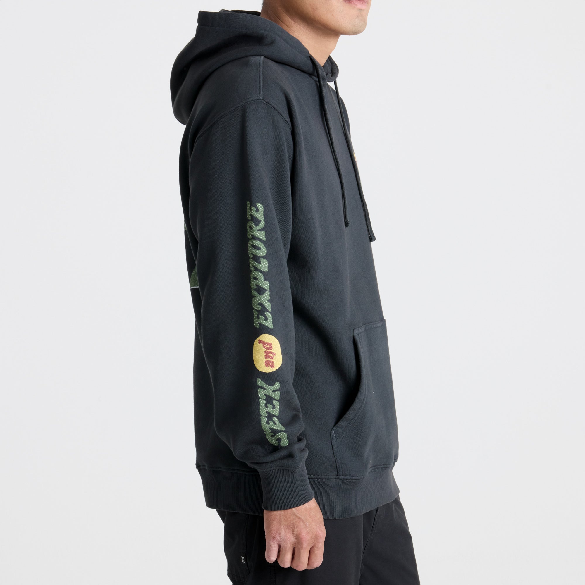 Cactus Garden Fleece in Onyx – Roark