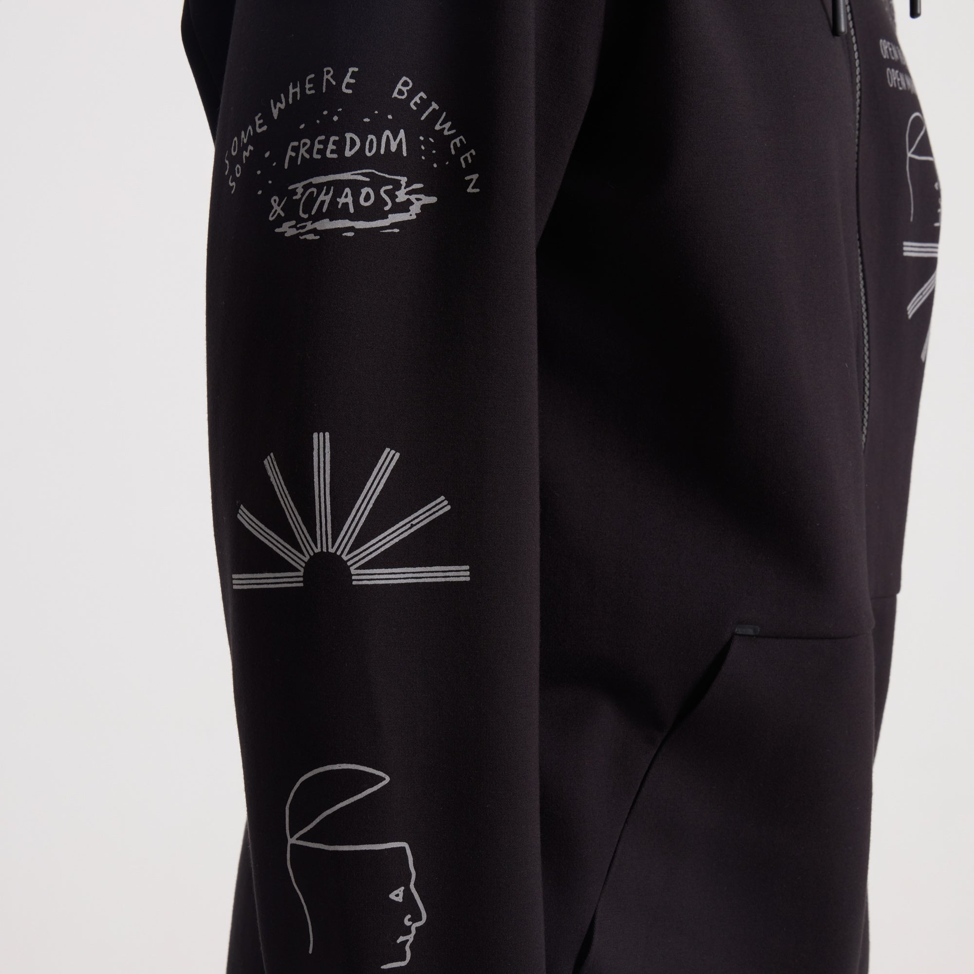 El Morro Zip Fleece 2.0 Hoodie in Black – Roark