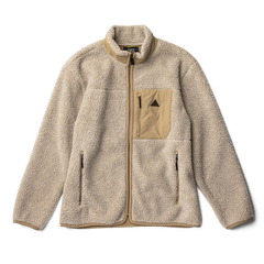 2025SS✨theoryluxe FLOW KANDY JACKET ベージュ Campover Fleece Zip Hoodie in Khaki – Roark