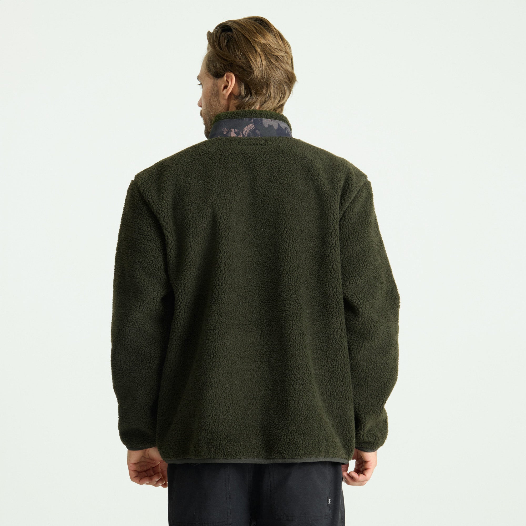 Campover Fleece Zip Hoodie in Dark Military – Roark