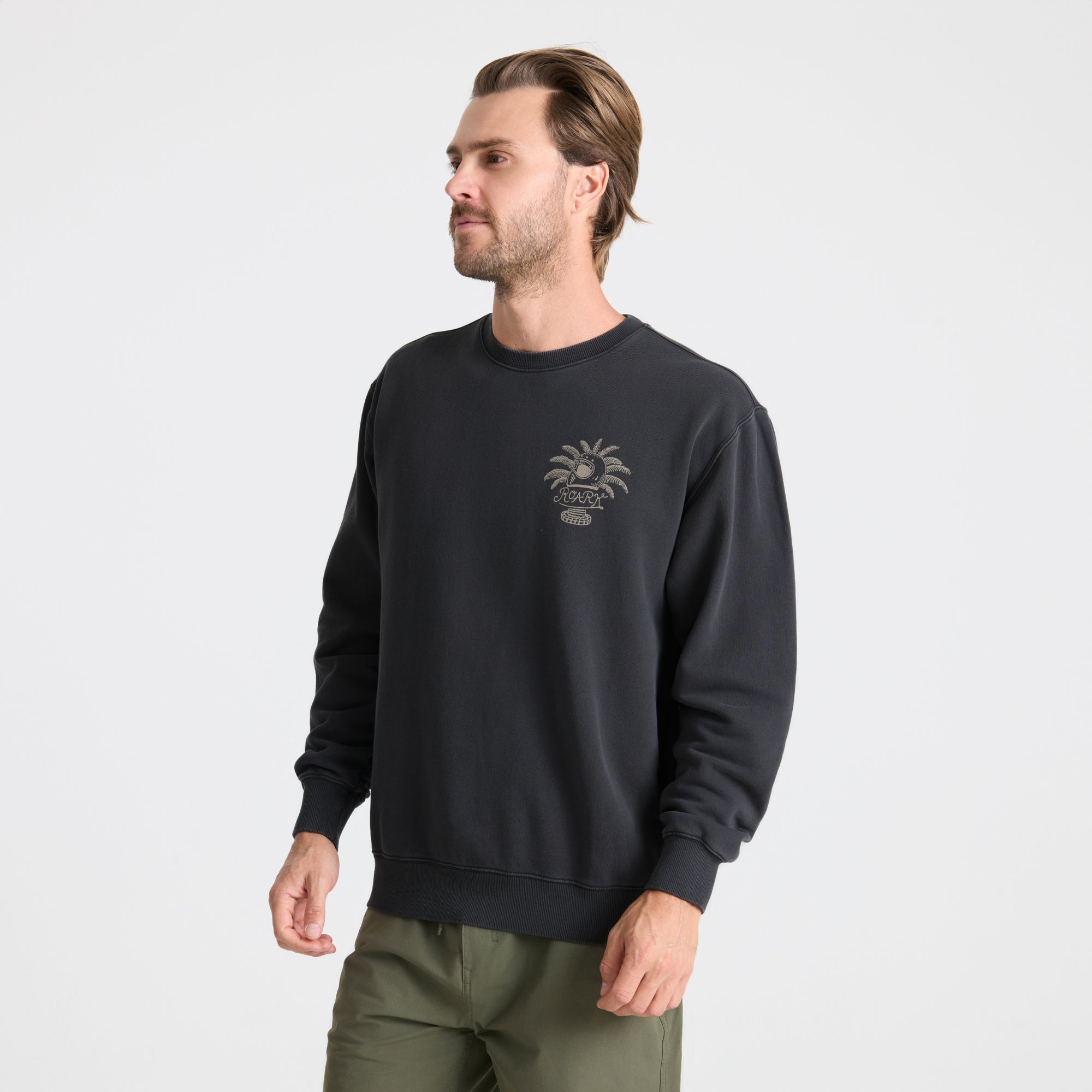Moto Fleece in Onyx – Roark