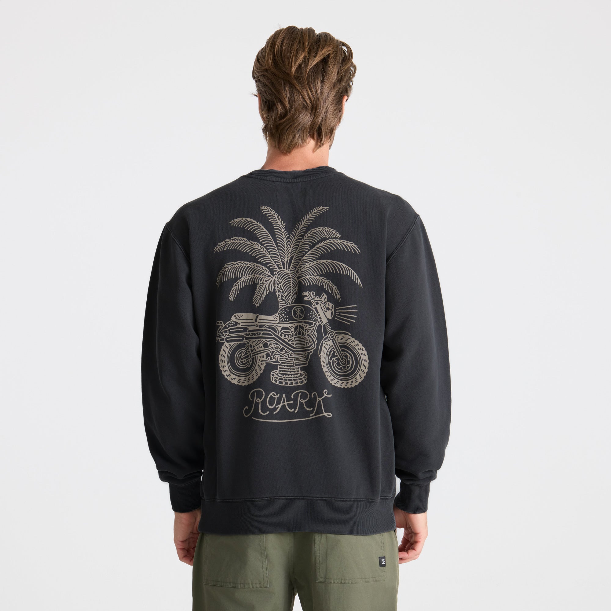 Moto Fleece in Onyx – Roark