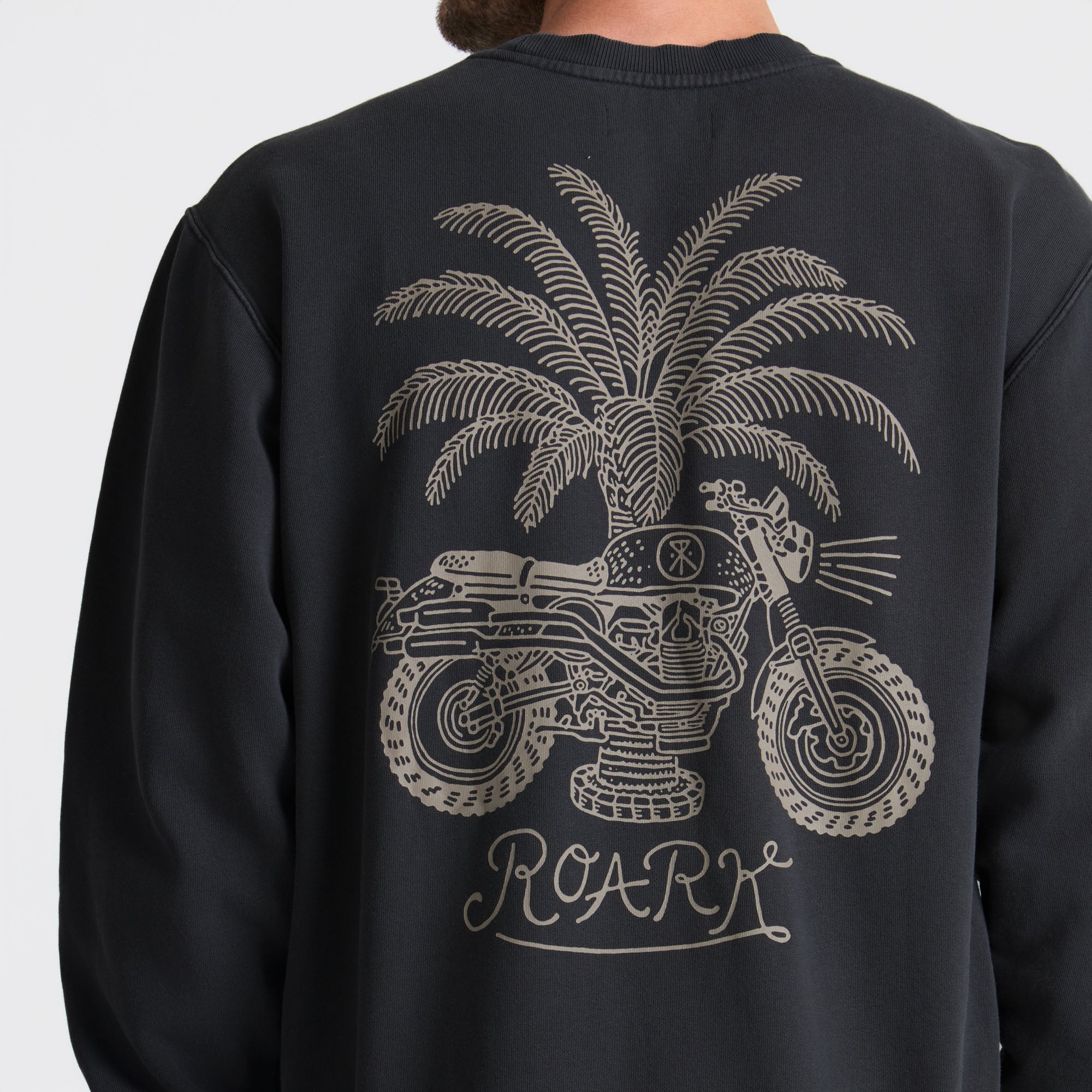 Moto Fleece in Onyx – Roark