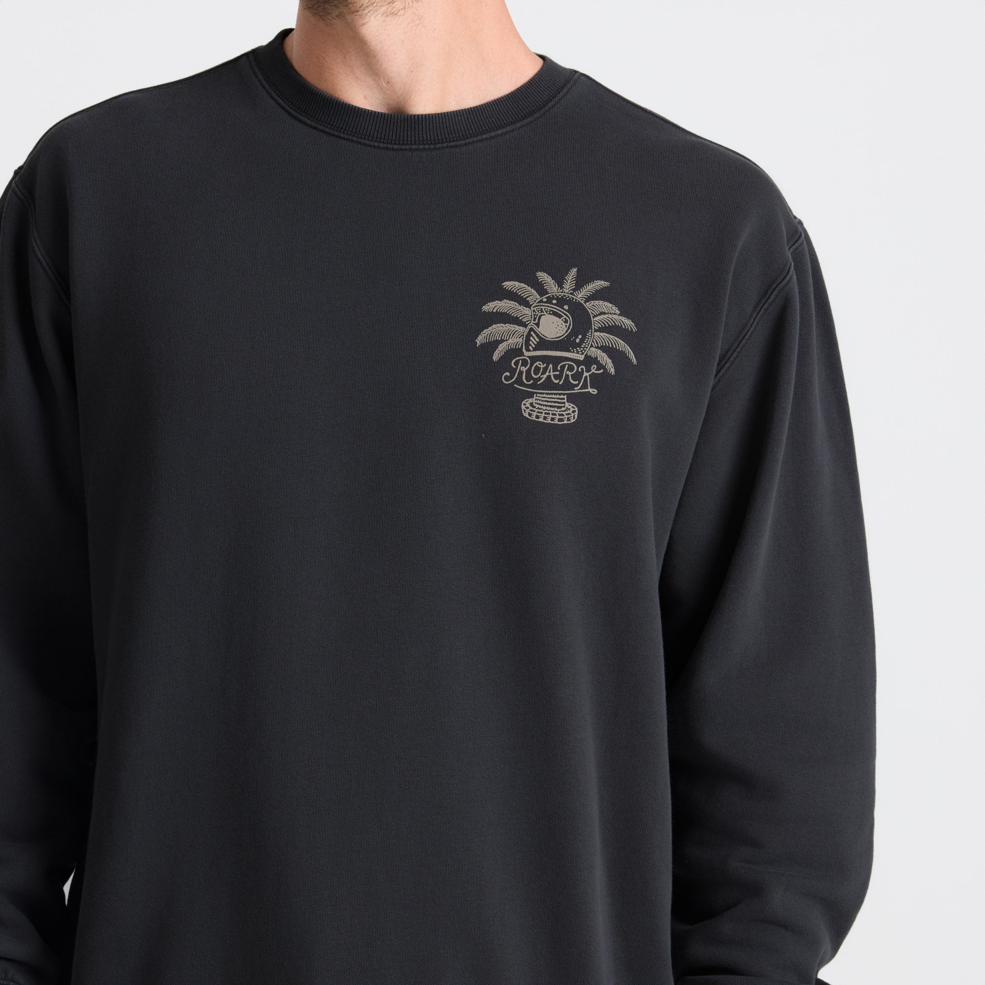 Moto Fleece in Onyx – Roark
