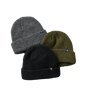 Roark Turks 3-pack Beanie - Black, Gray, Green - Single Beanie