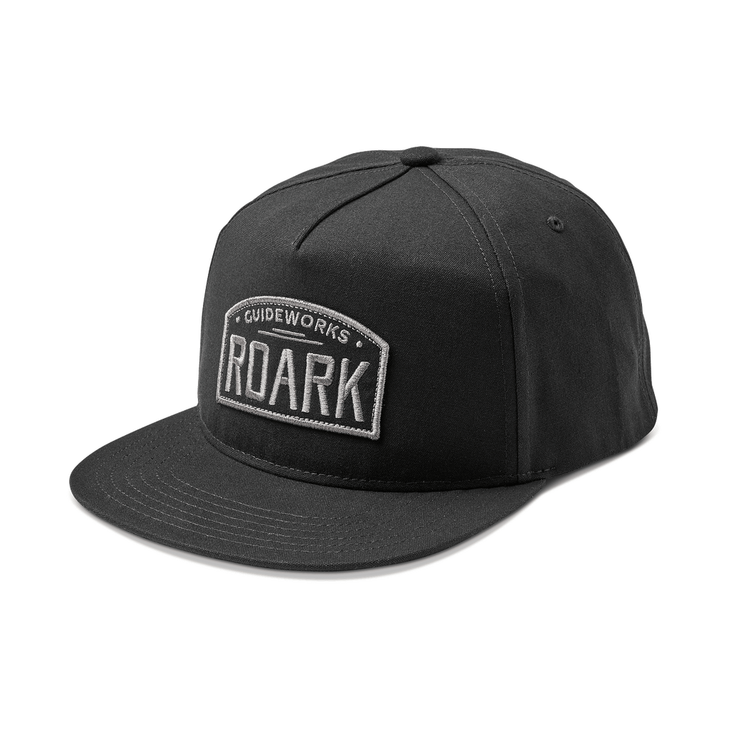 The angled view of Roark men's Station Snapback Hat - Black Big Image - 6