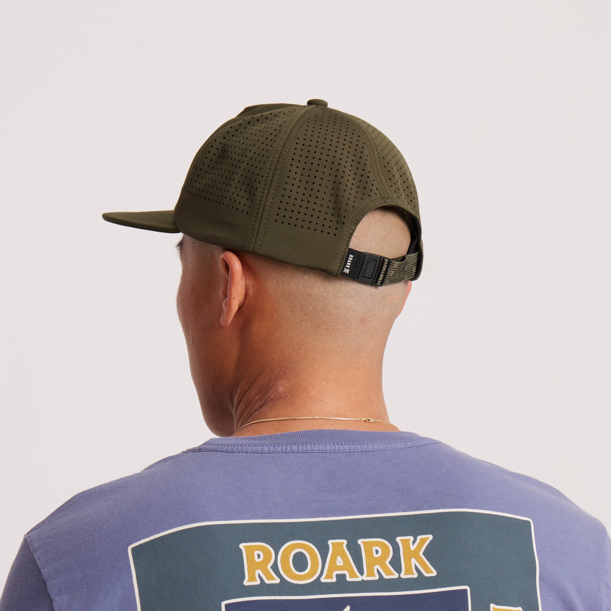 Hytide Strapback Hat in Military – Roark