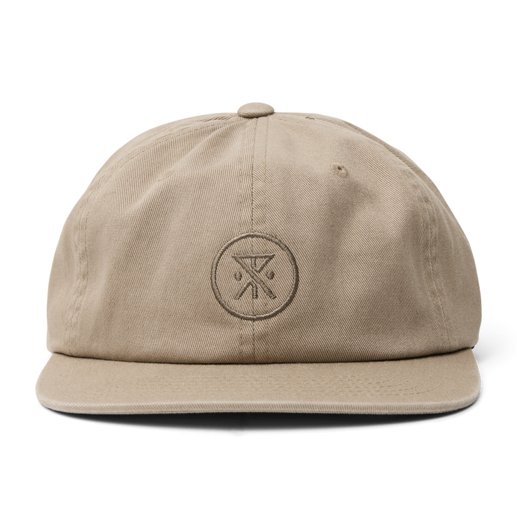 Made To Fade 6 Panel Strapback Hat in Washed Fossil – Roark